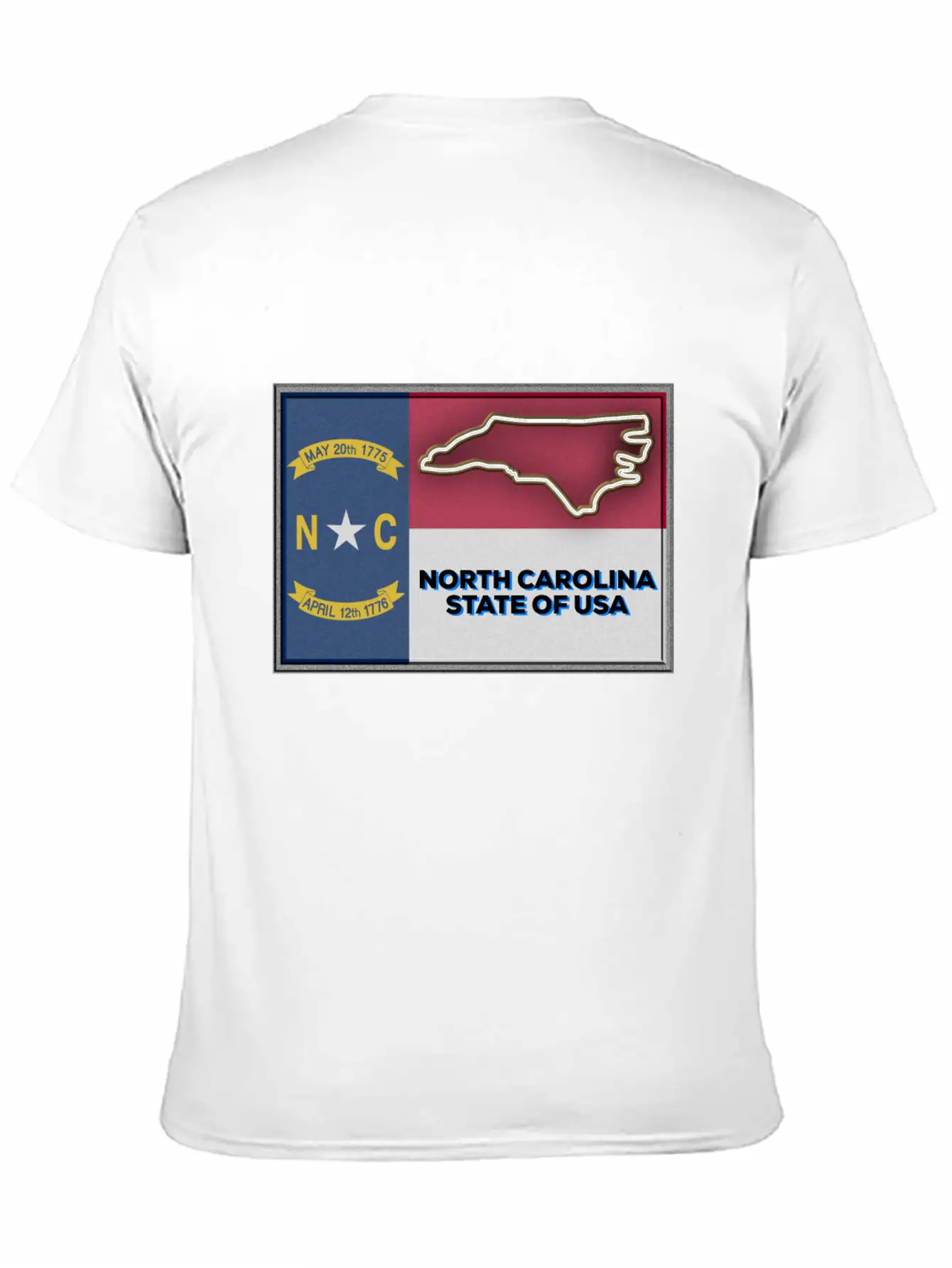 North Carolina State Of The USA Essential Cotton Tee For Daily Outfits – Unisex Style