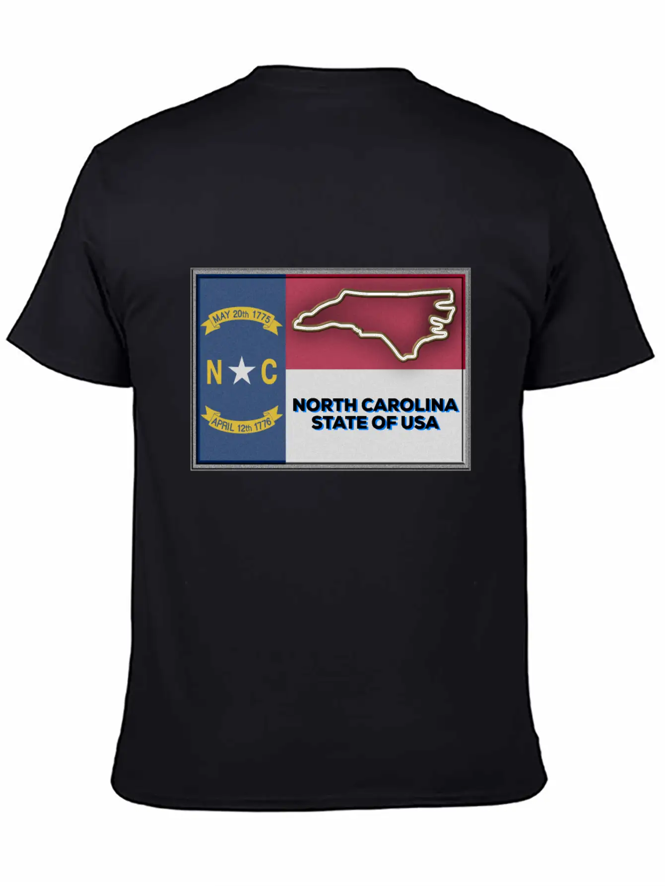 North Carolina State Of The USA Essential Cotton Tee For Daily Outfits – Unisex Style