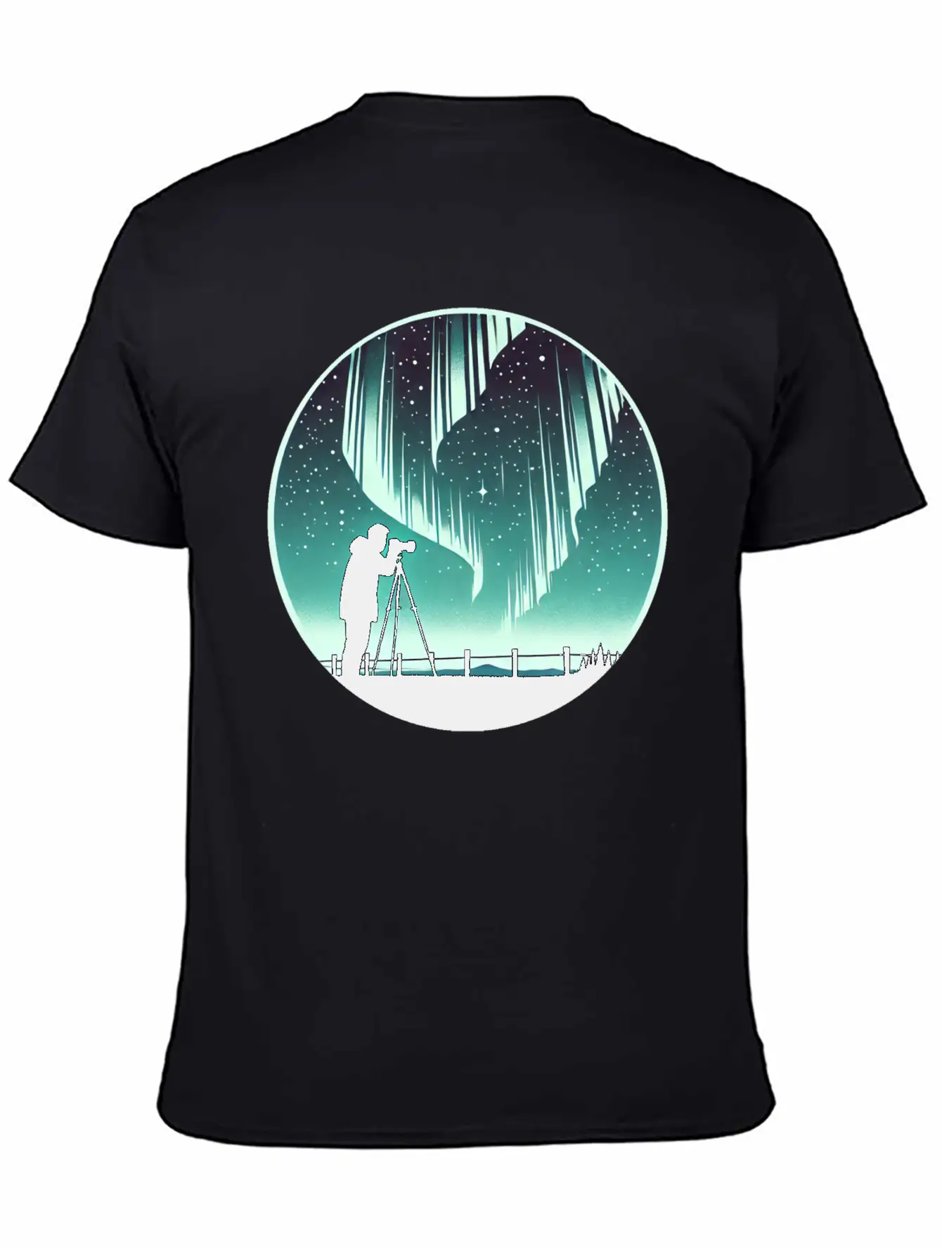 Northern Lights Aurora 2 Classic Fit Graphic Tee For Daily Comfort – Unisex Cotton Shirt
