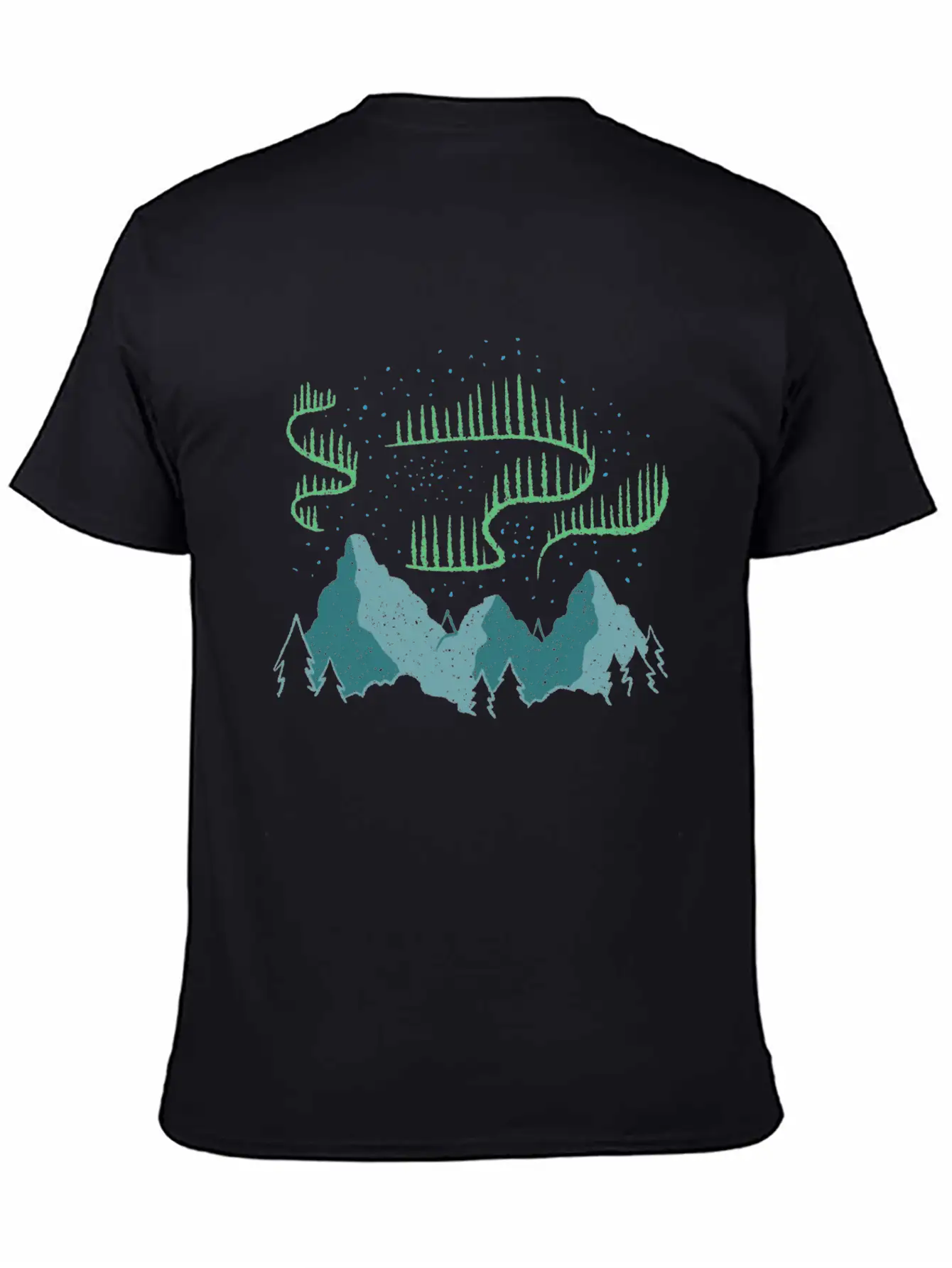 Northern Lights Soft Cotton Short Sleeve Tee – Unisex Wardrobe Staple