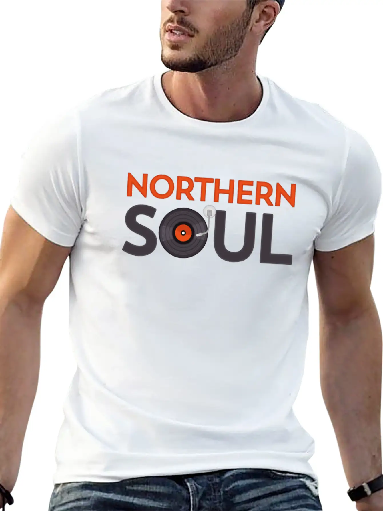 Northern Soul Graphic - Mod Clothing - Trojan Relaxed Everyday Tee – Lightweight And Durable Cotton