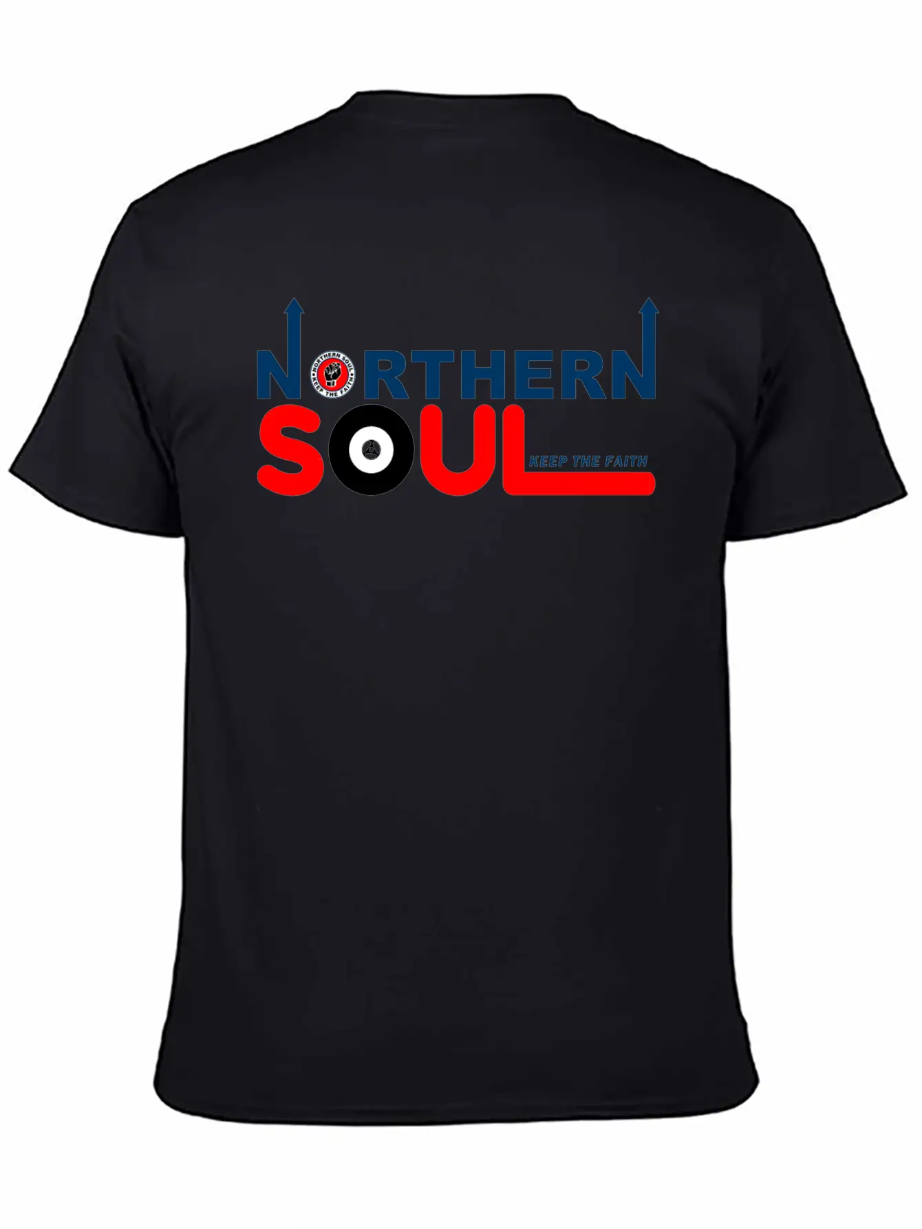 Northern Soul - Keep The Faith Modern Fit Casual T-Shirt – Clean And Versatile Design