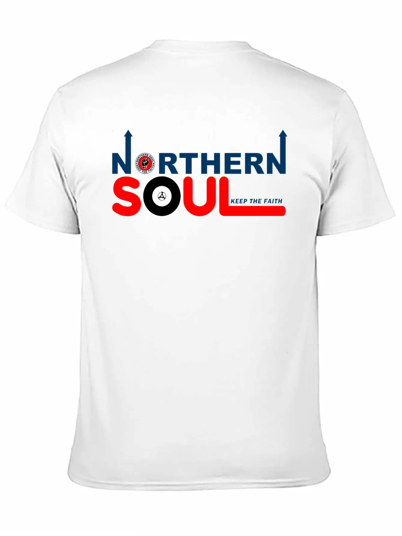 Northern Soul - Keep The Faith Modern Fit Casual T-Shirt – Clean And Versatile Design