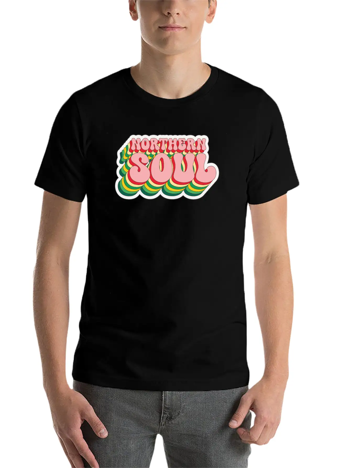 Northern Soul Music Basic Graphic T-Shirt – Daily Comfort In Soft Cotton