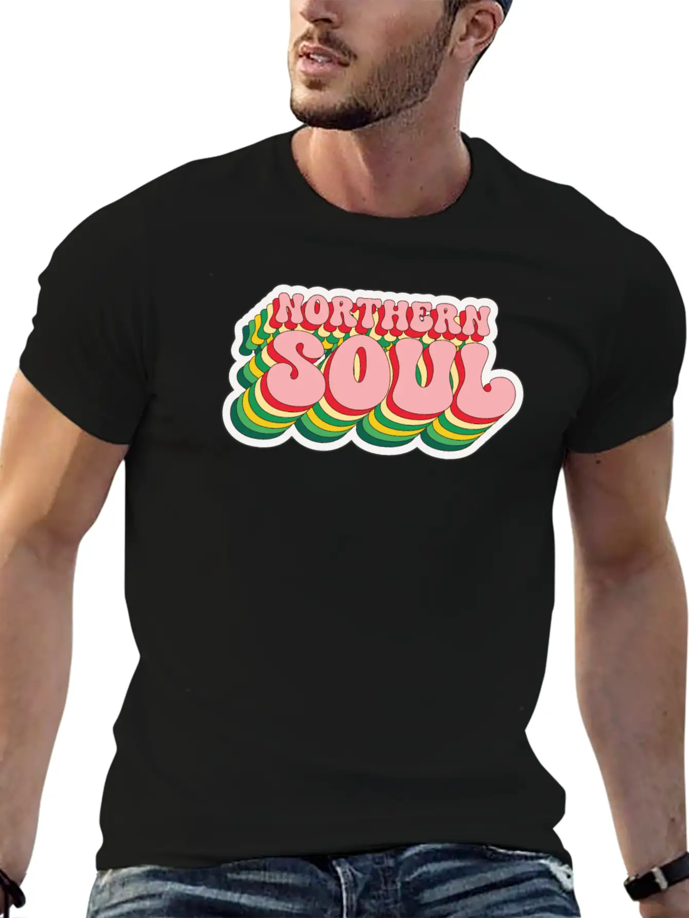 Northern Soul Music Basic Graphic T-Shirt – Daily Comfort In Soft Cotton