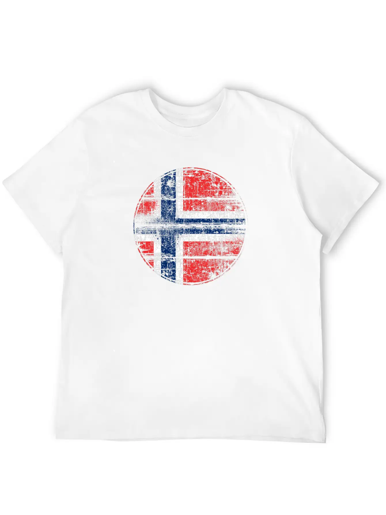 Norway Flag Essential Cotton Tee For Daily Outfits – Unisex Style
