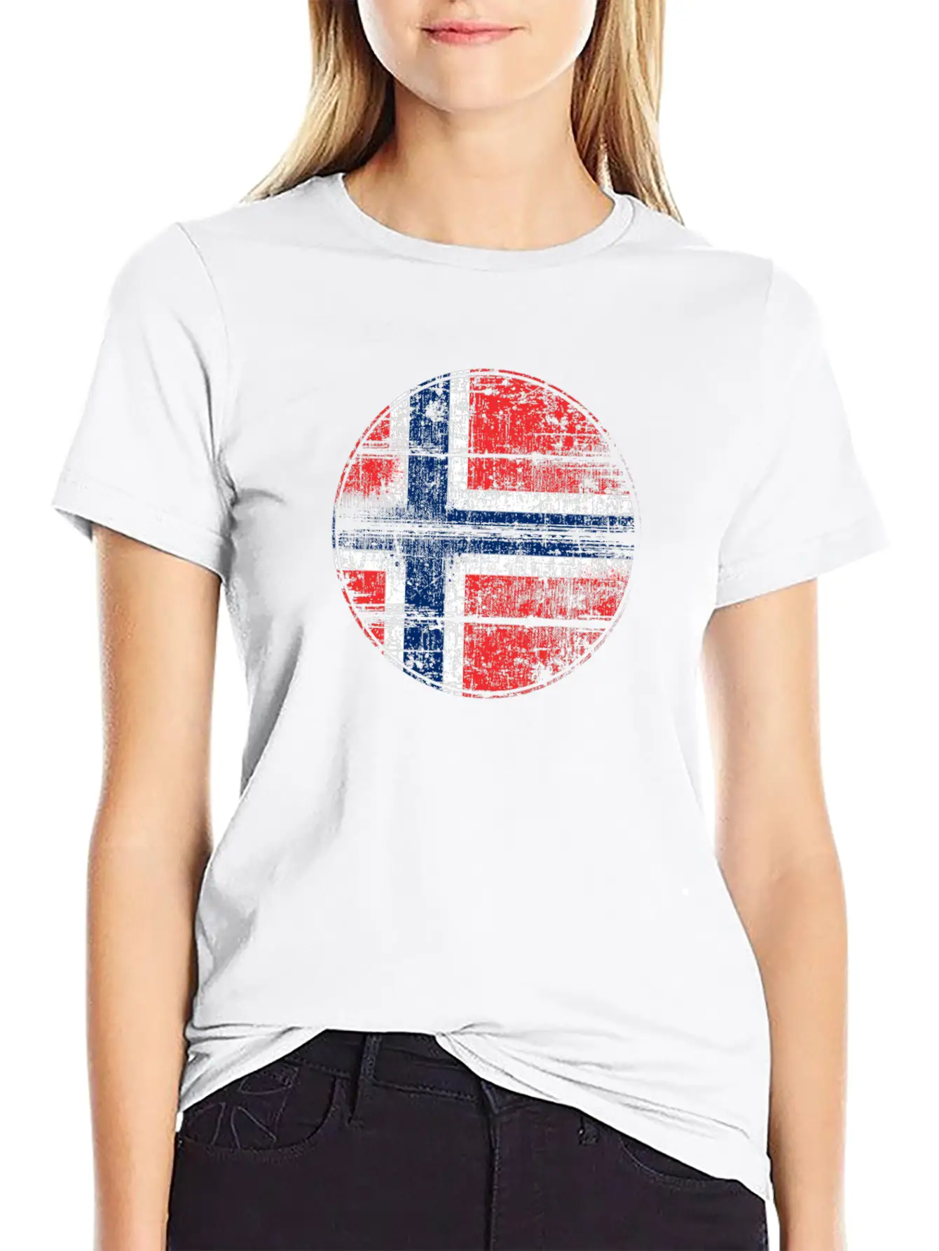 Norway Flag Essential Cotton Tee For Daily Outfits – Unisex Style