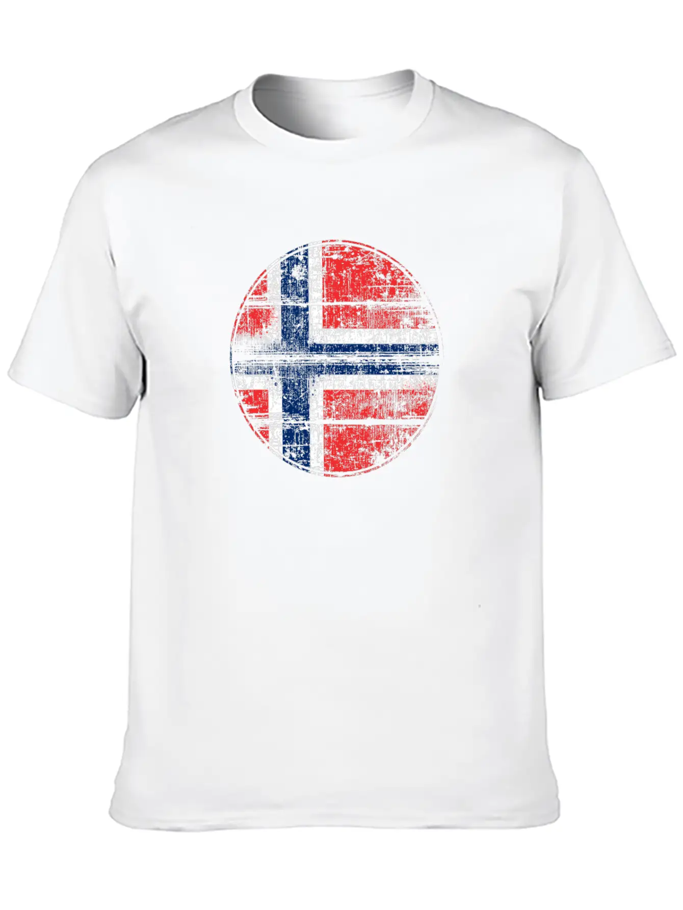 Norway Flag Essential Cotton Tee For Daily Outfits – Unisex Style