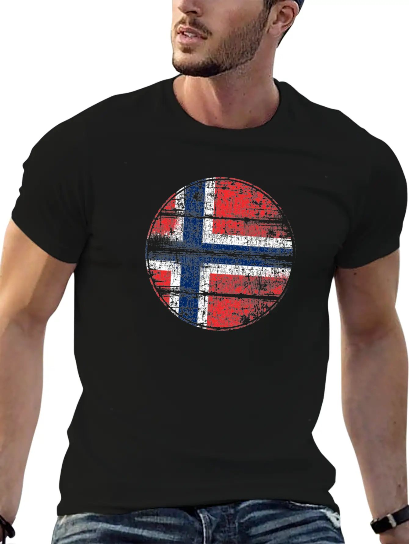 Norway Flag Essential Cotton Tee For Daily Outfits – Unisex Style