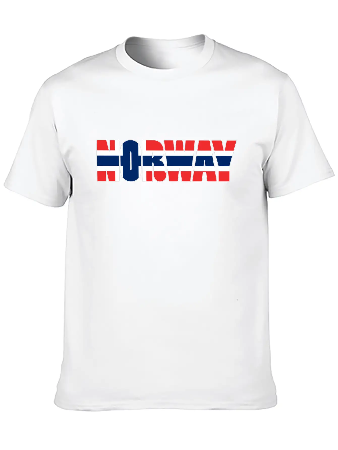 Norway Flag Unisex Casual T-Shirt – Clean Design For Daily Comfort