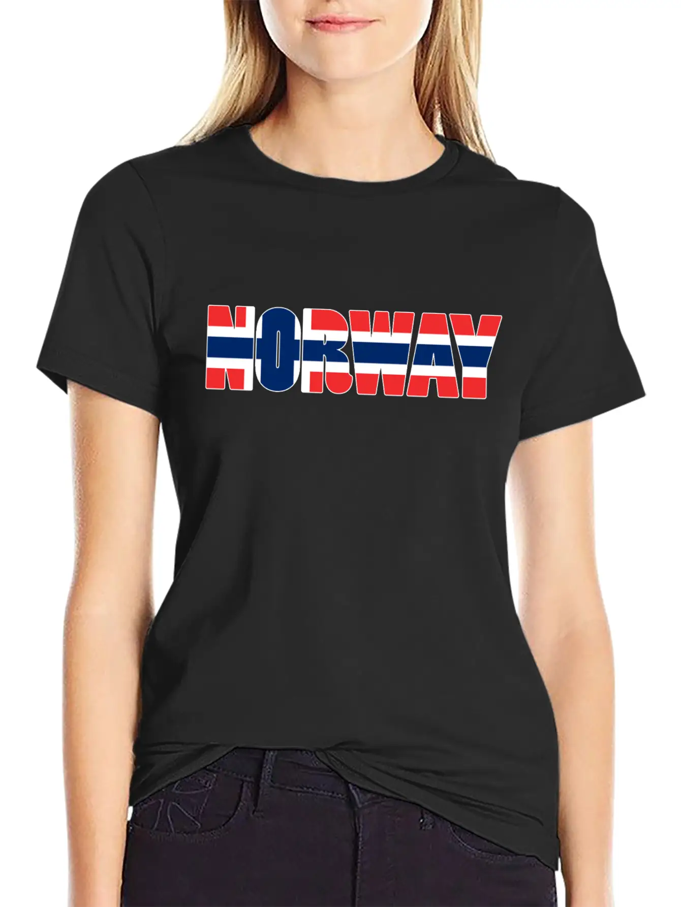 Norway Flag Unisex Casual T-Shirt – Clean Design For Daily Comfort