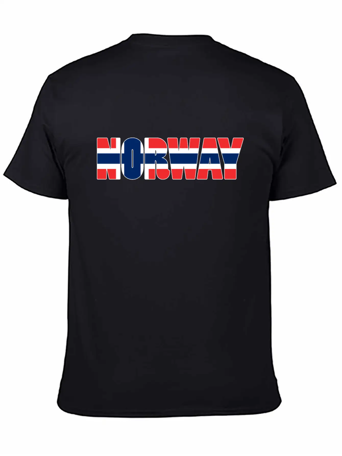 Norway Flag Unisex Casual T-Shirt – Clean Design For Daily Comfort