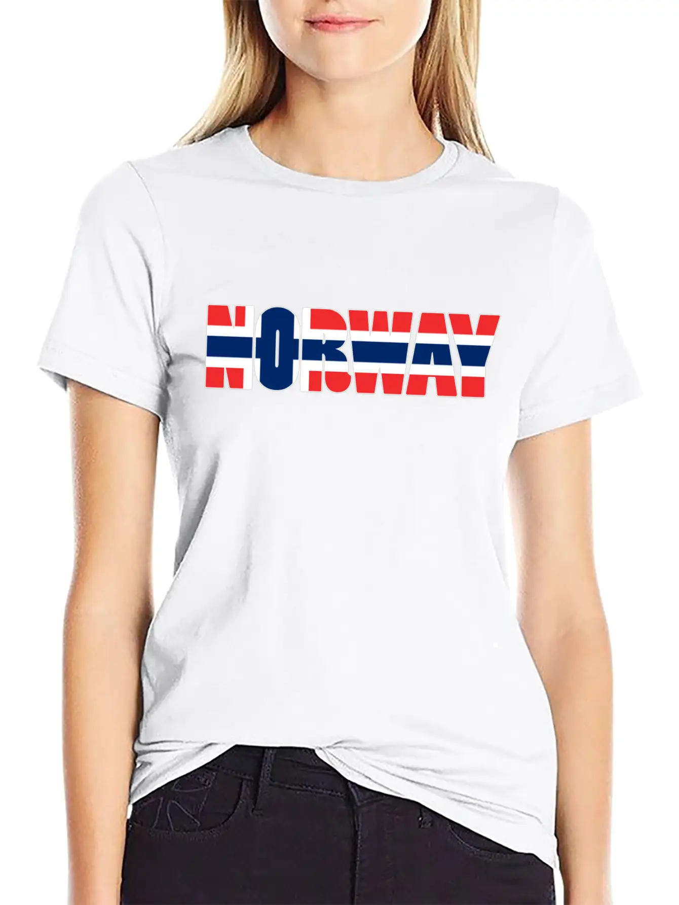 Norway Flag Unisex Casual T-Shirt – Clean Design For Daily Comfort