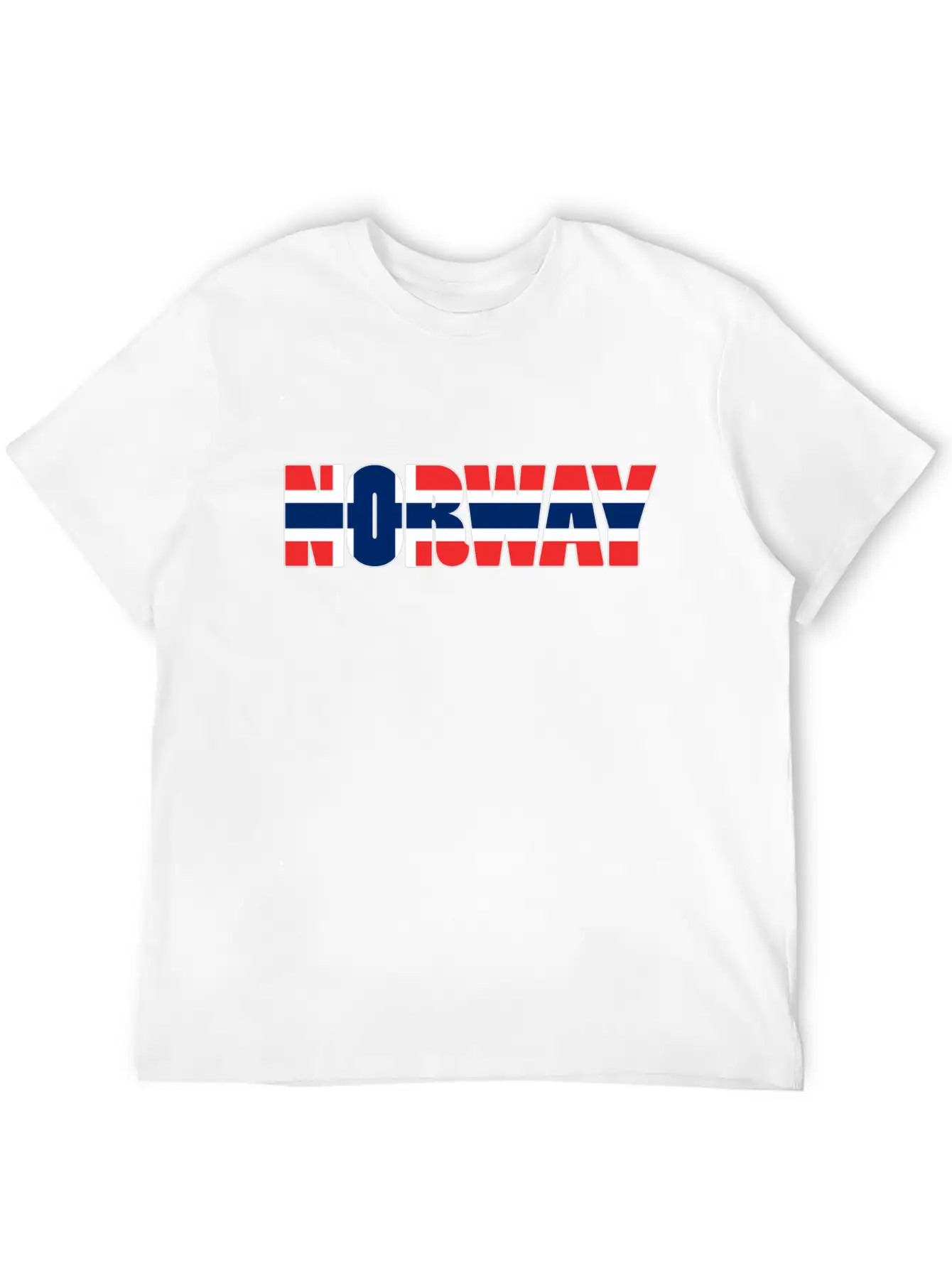 Norway Flag Unisex Casual T-Shirt – Clean Design For Daily Comfort