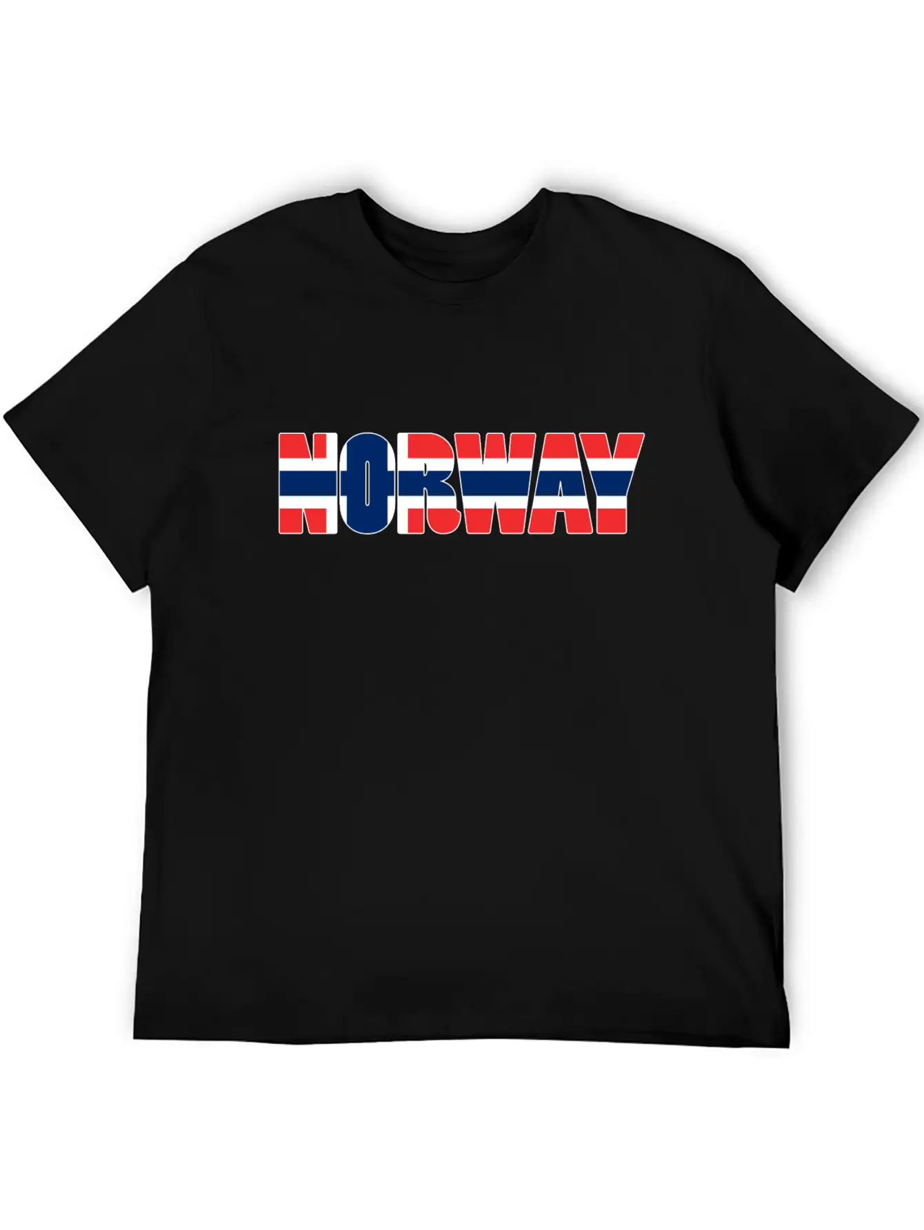 Norway Flag Unisex Casual T-Shirt – Clean Design For Daily Comfort