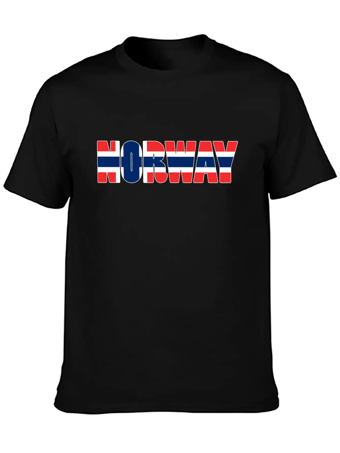 Norway Flag Unisex Casual T-Shirt – Clean Design For Daily Comfort