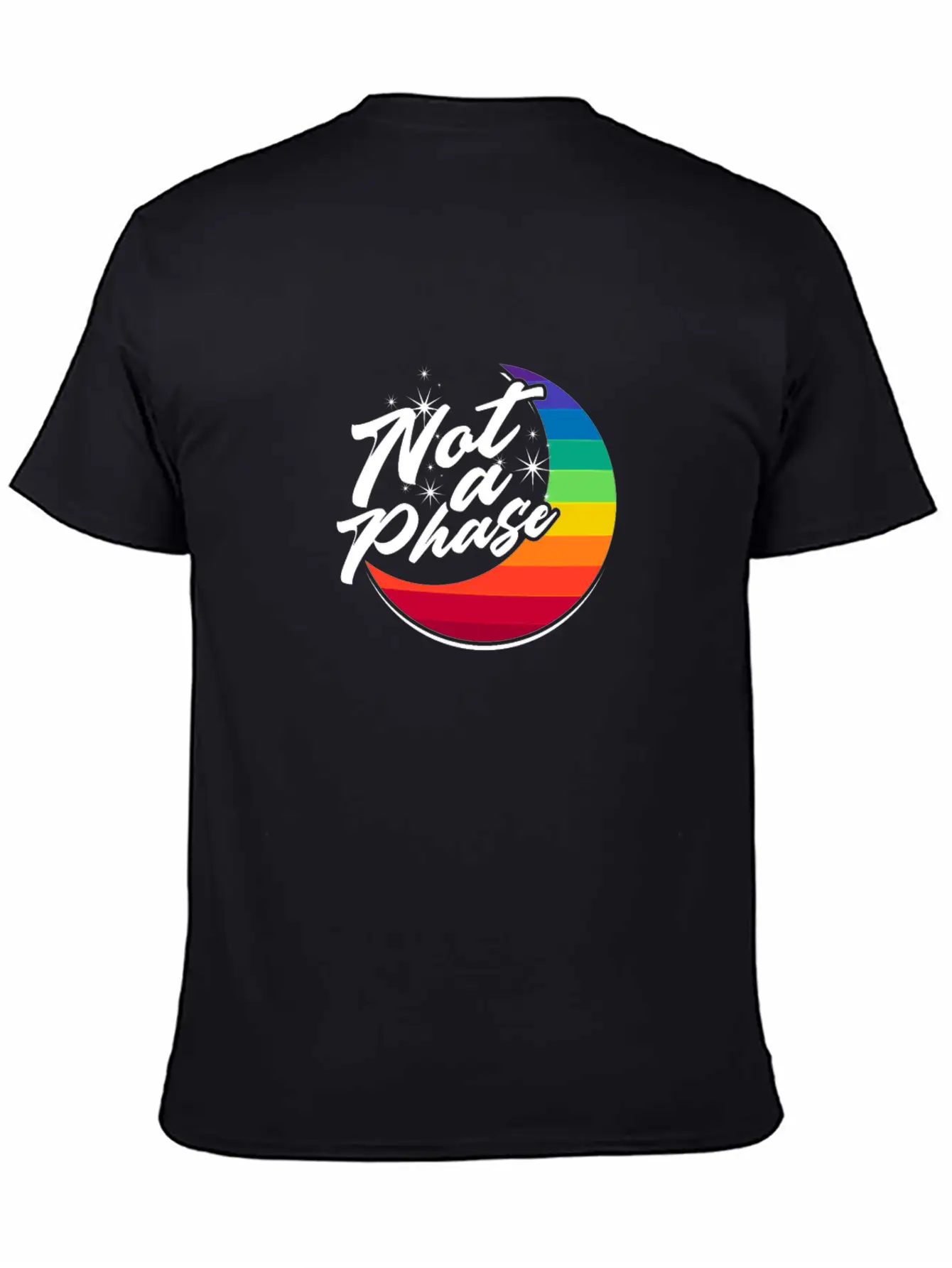 Not A Phase - Trans Modern Fit Casual T-Shirt ��� Clean And Versatile Design