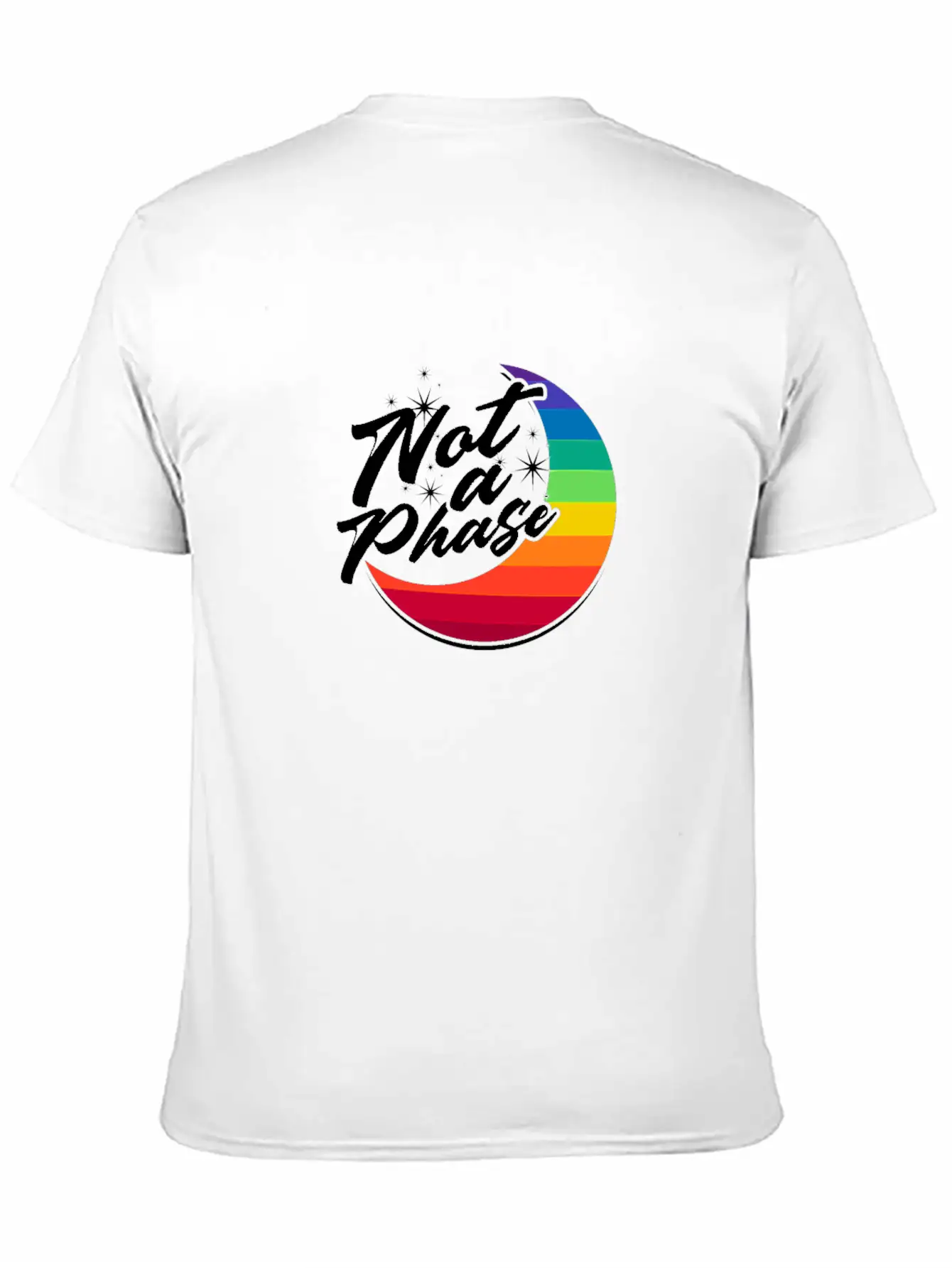 Not A Phase - Trans Modern Fit Casual T-Shirt ��� Clean And Versatile Design