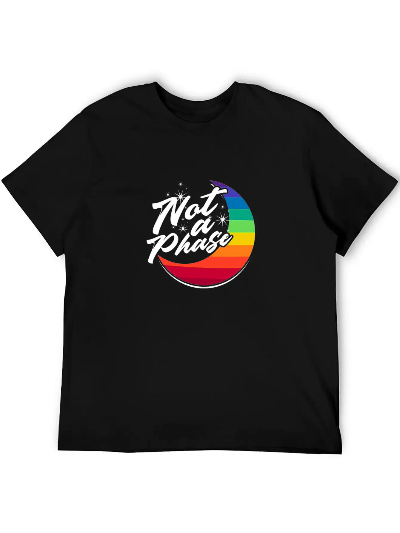 Not A Phase - Trans Modern Fit Casual T-Shirt ��� Clean And Versatile Design