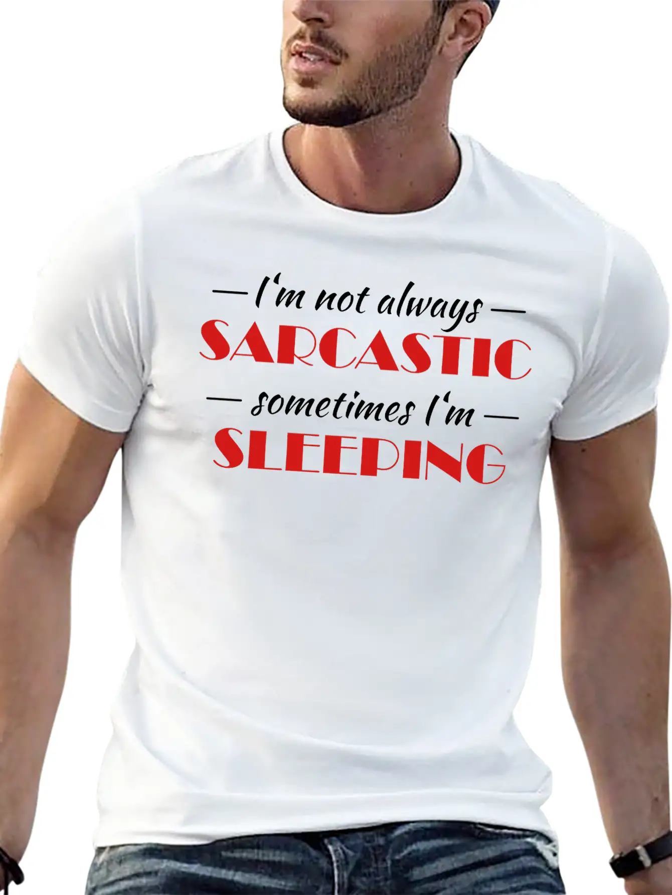 Not Always Sarcastic Classic Fit Graphic Tee For Daily Comfort – Unisex Cotton Shirt