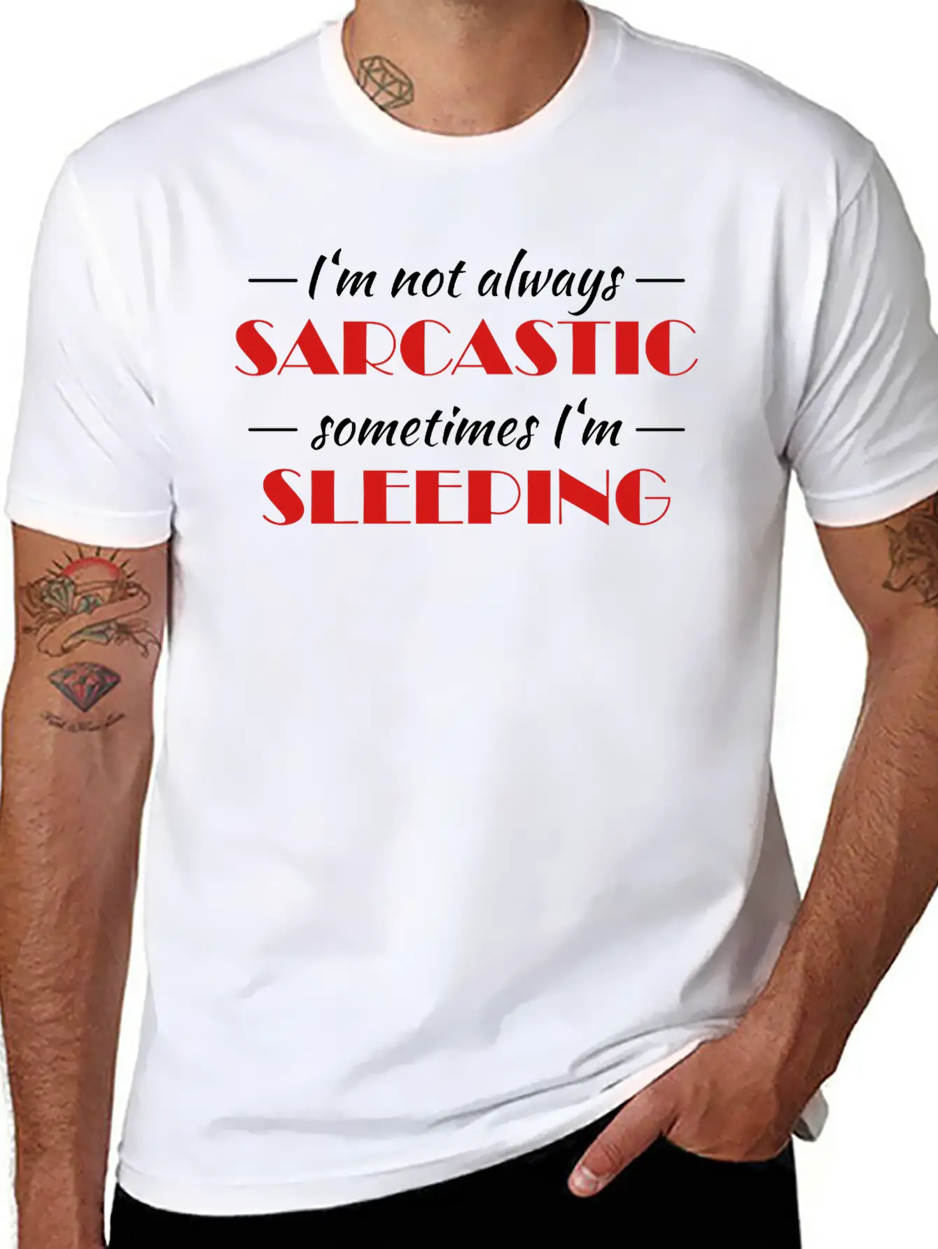 Not Always Sarcastic Classic Fit Graphic Tee For Daily Comfort – Unisex Cotton Shirt