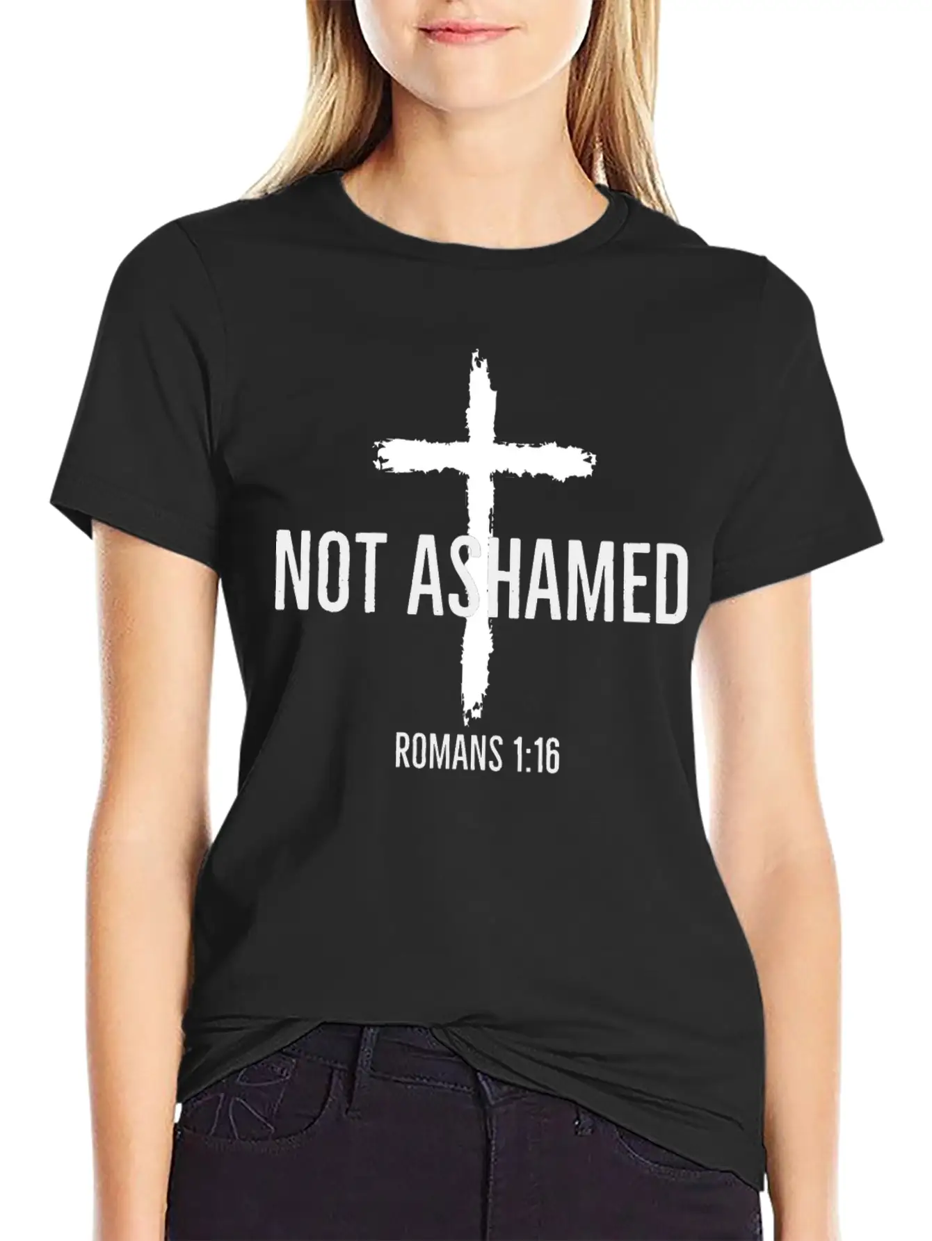 Not Ashamed Lightweight Cotton T-Shirt – Daily Comfort Graphic Shirt
