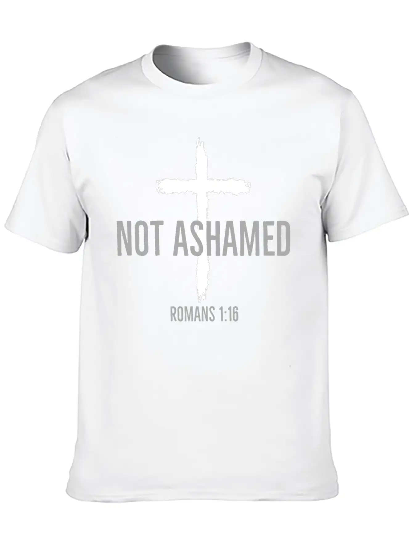 Not Ashamed Lightweight Cotton T-Shirt – Daily Comfort Graphic Shirt