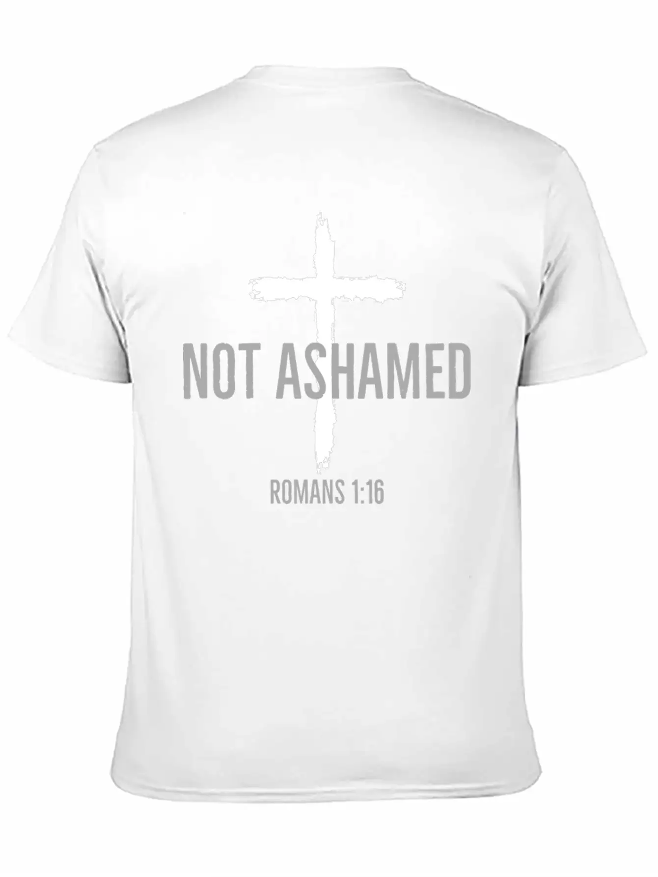 Not Ashamed Lightweight Cotton T-Shirt – Daily Comfort Graphic Shirt