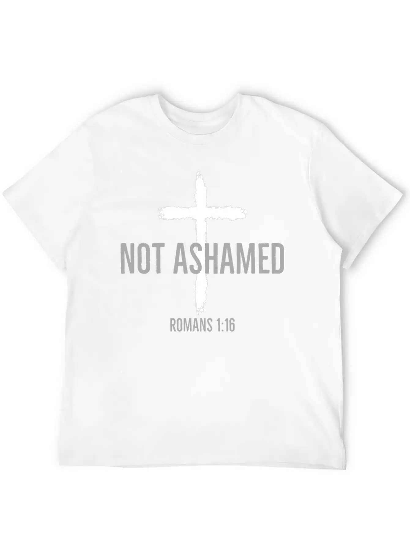 Not Ashamed Lightweight Cotton T-Shirt – Daily Comfort Graphic Shirt