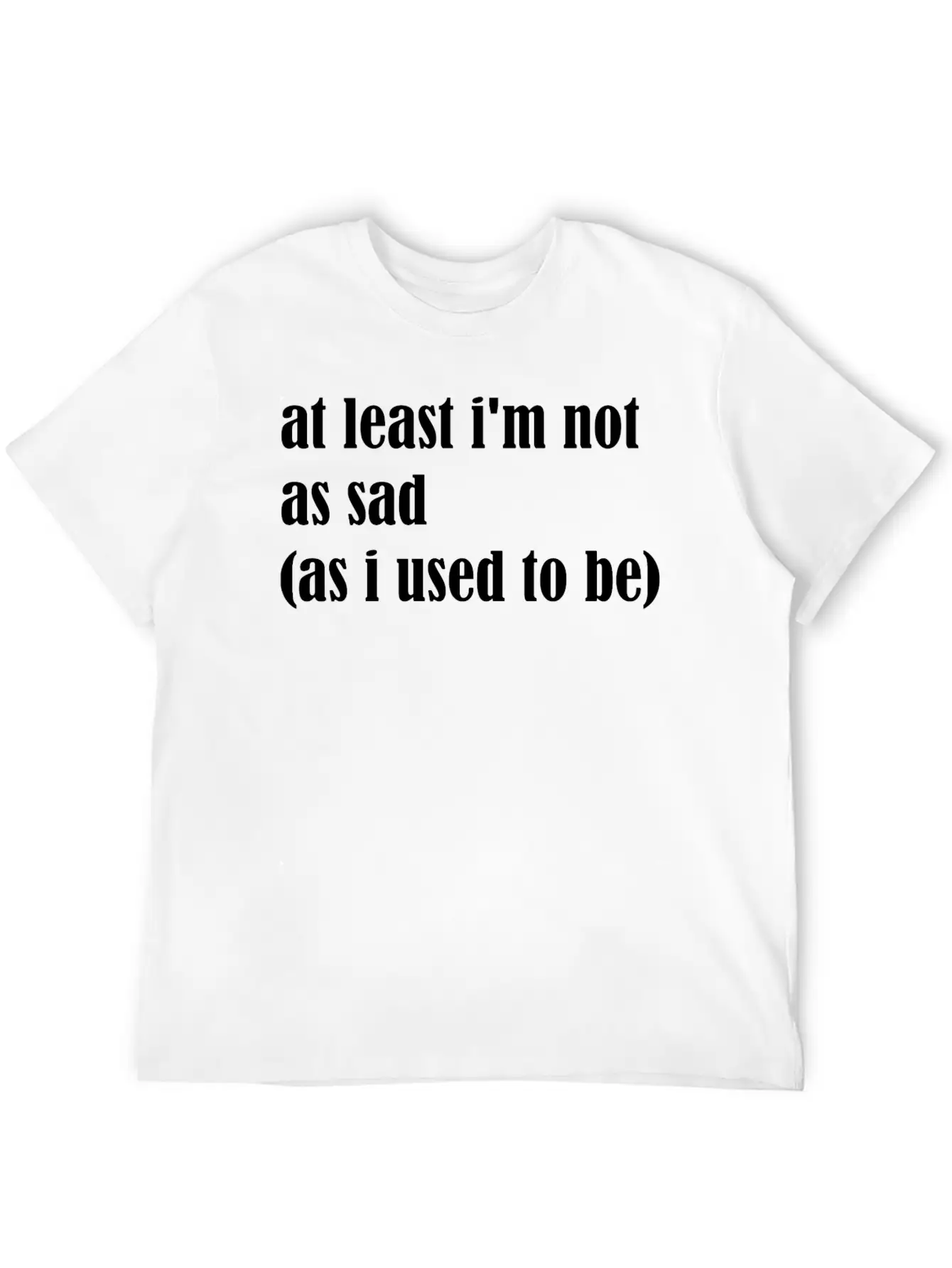 Not Sad Unisex Casual T-Shirt – Clean Design For Daily Comfort