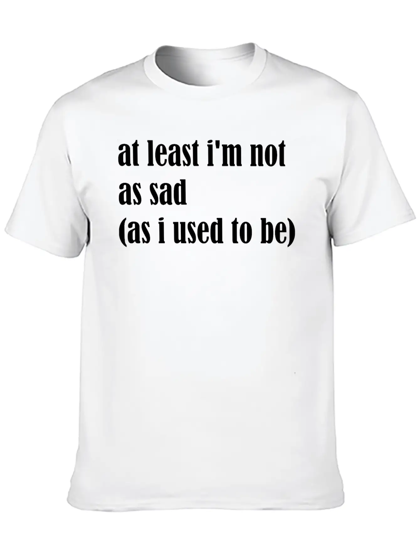 Not Sad Unisex Casual T-Shirt – Clean Design For Daily Comfort