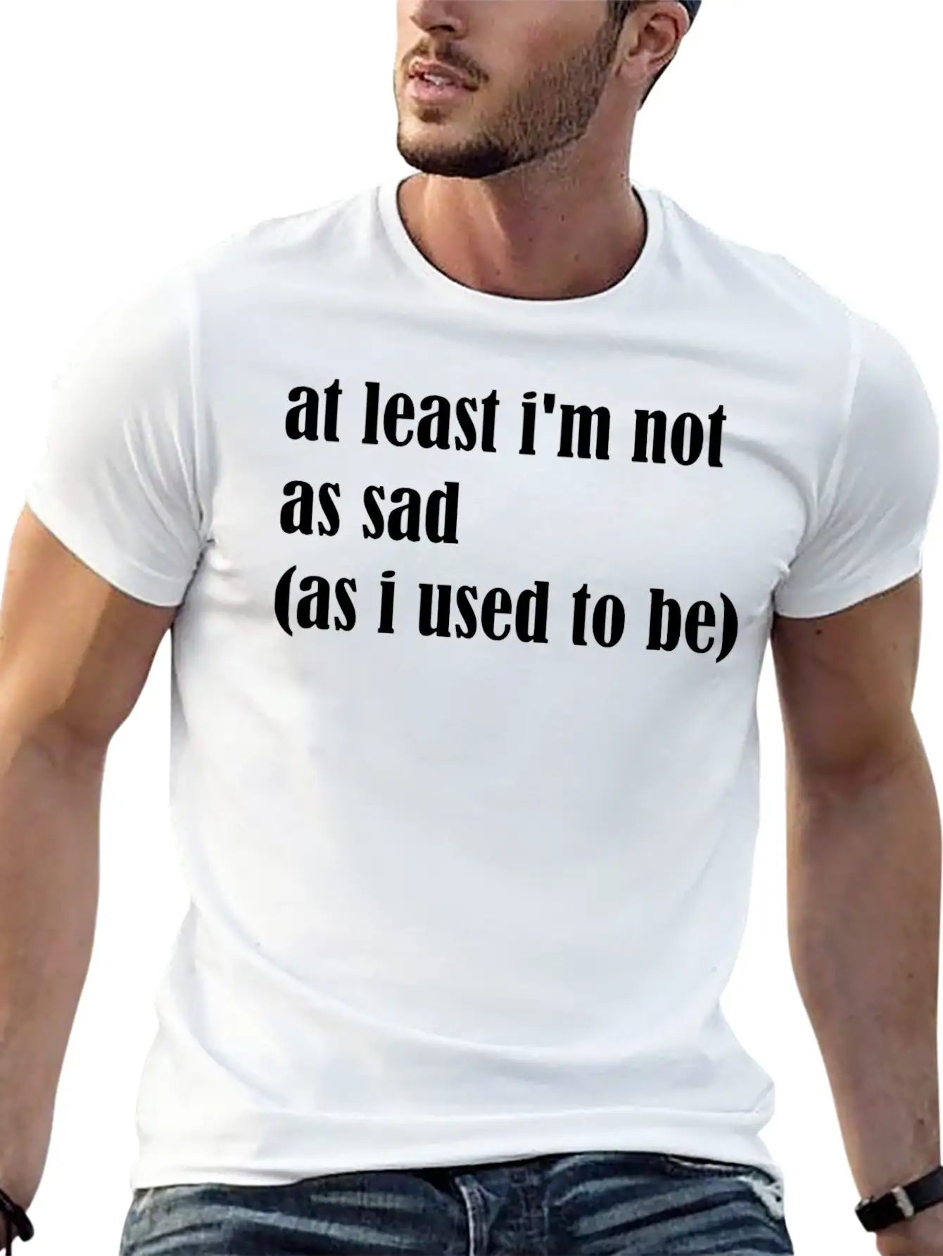 Not Sad Unisex Casual T-Shirt – Clean Design For Daily Comfort
