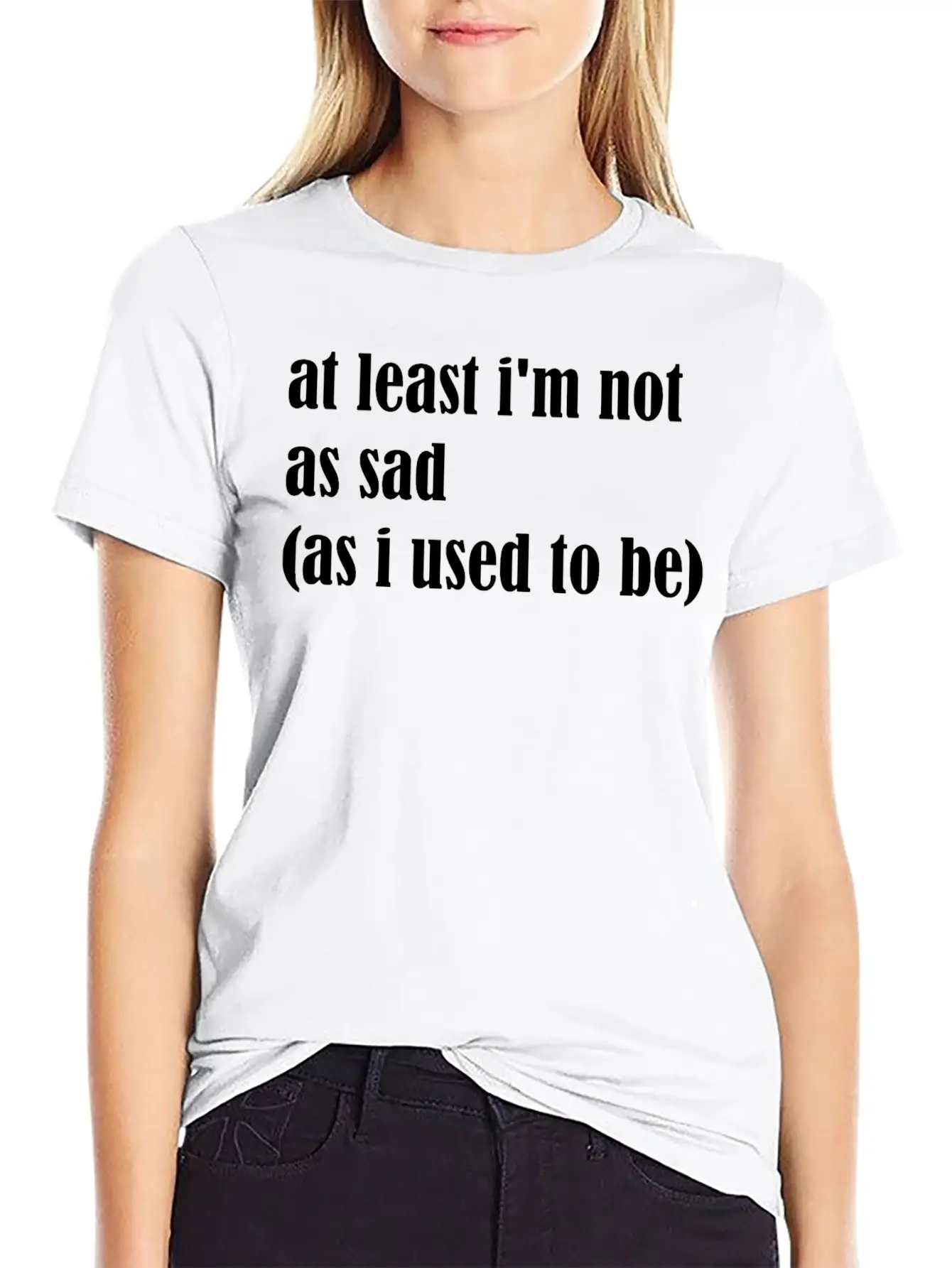 Not Sad Unisex Casual T-Shirt – Clean Design For Daily Comfort
