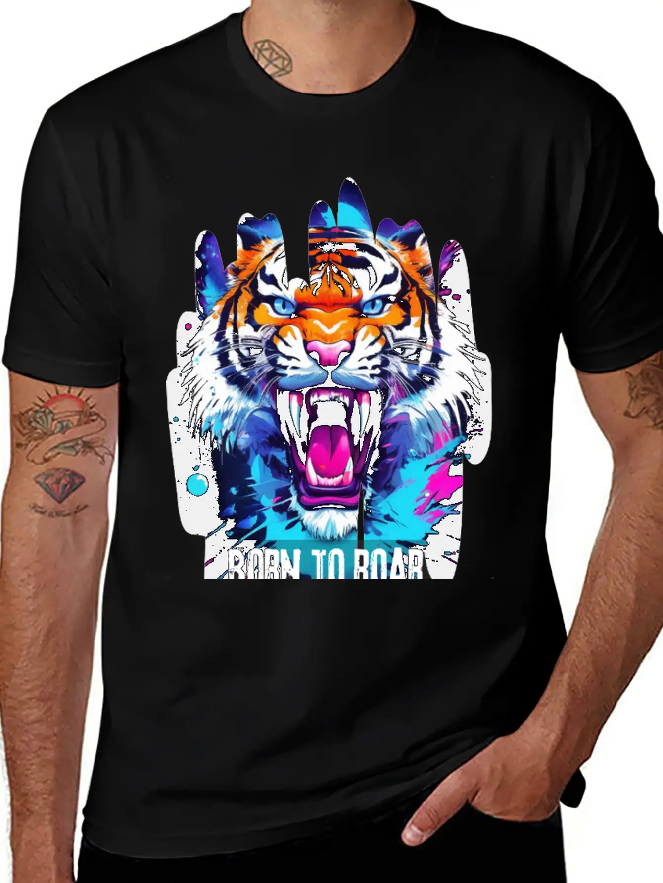 Not To Whisper Tiger Soft Cotton Short Sleeve Tee – Unisex Wardrobe Staple