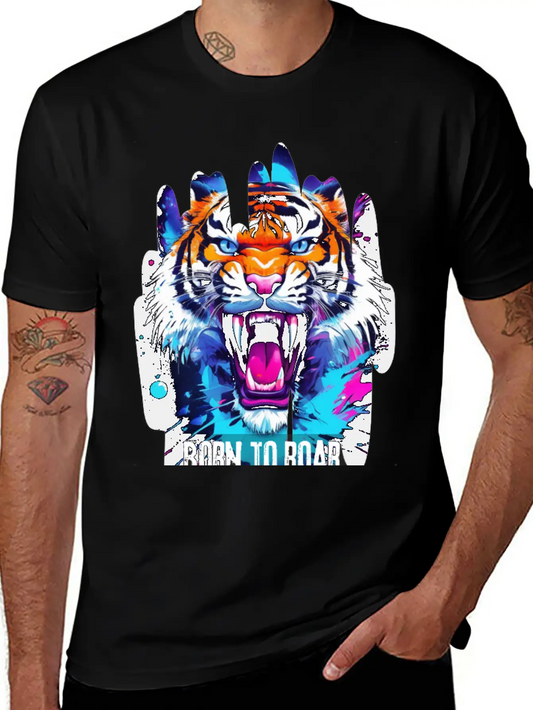 Not To Whisper Tiger Soft Cotton Short Sleeve Tee – Unisex Wardrobe Staple