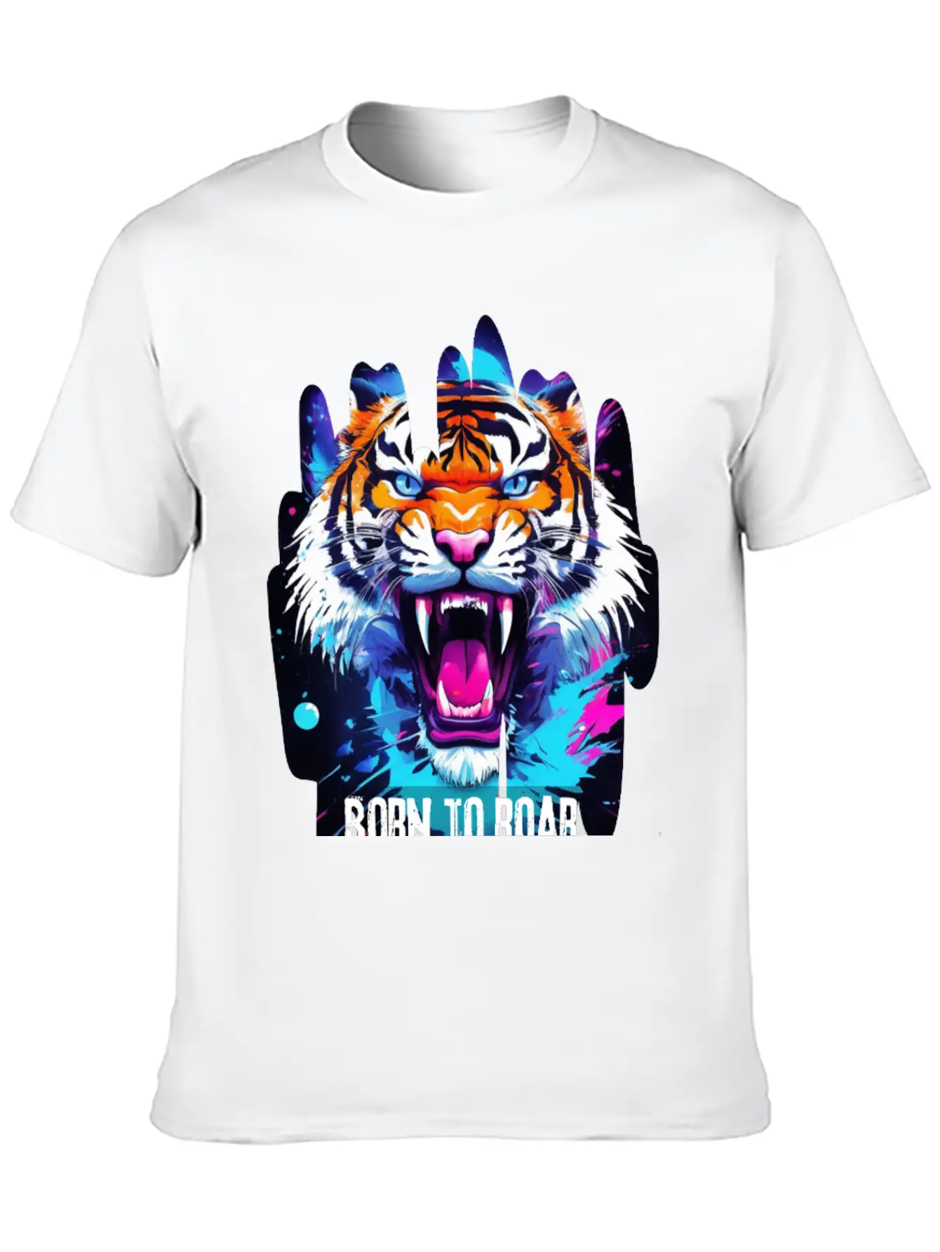 Not To Whisper Tiger Soft Cotton Short Sleeve Tee – Unisex Wardrobe Staple