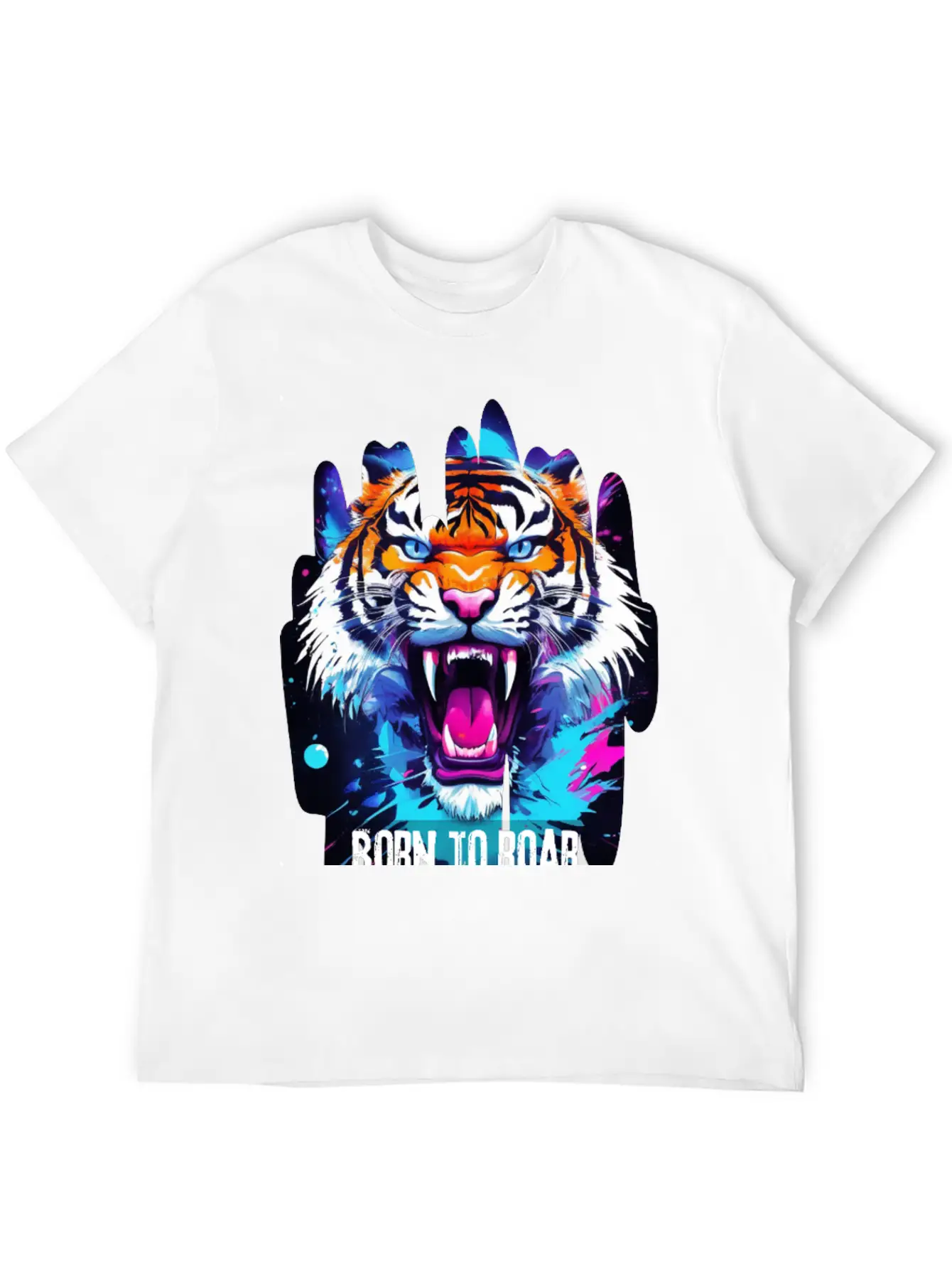 Not To Whisper Tiger Soft Cotton Short Sleeve Tee – Unisex Wardrobe Staple