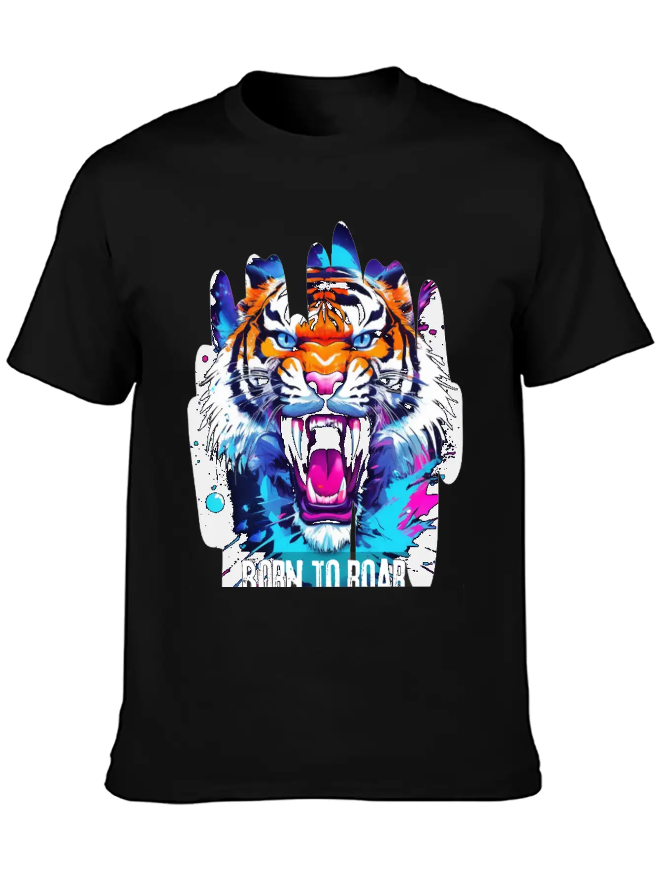 Not To Whisper Tiger Soft Cotton Short Sleeve Tee – Unisex Wardrobe Staple
