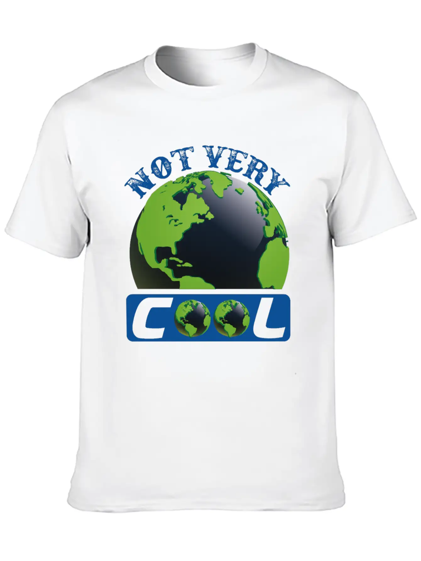 Not Very Cool Earth Protection Support Quotes Essential Cotton Tee For Daily Outfits – Unisex Style