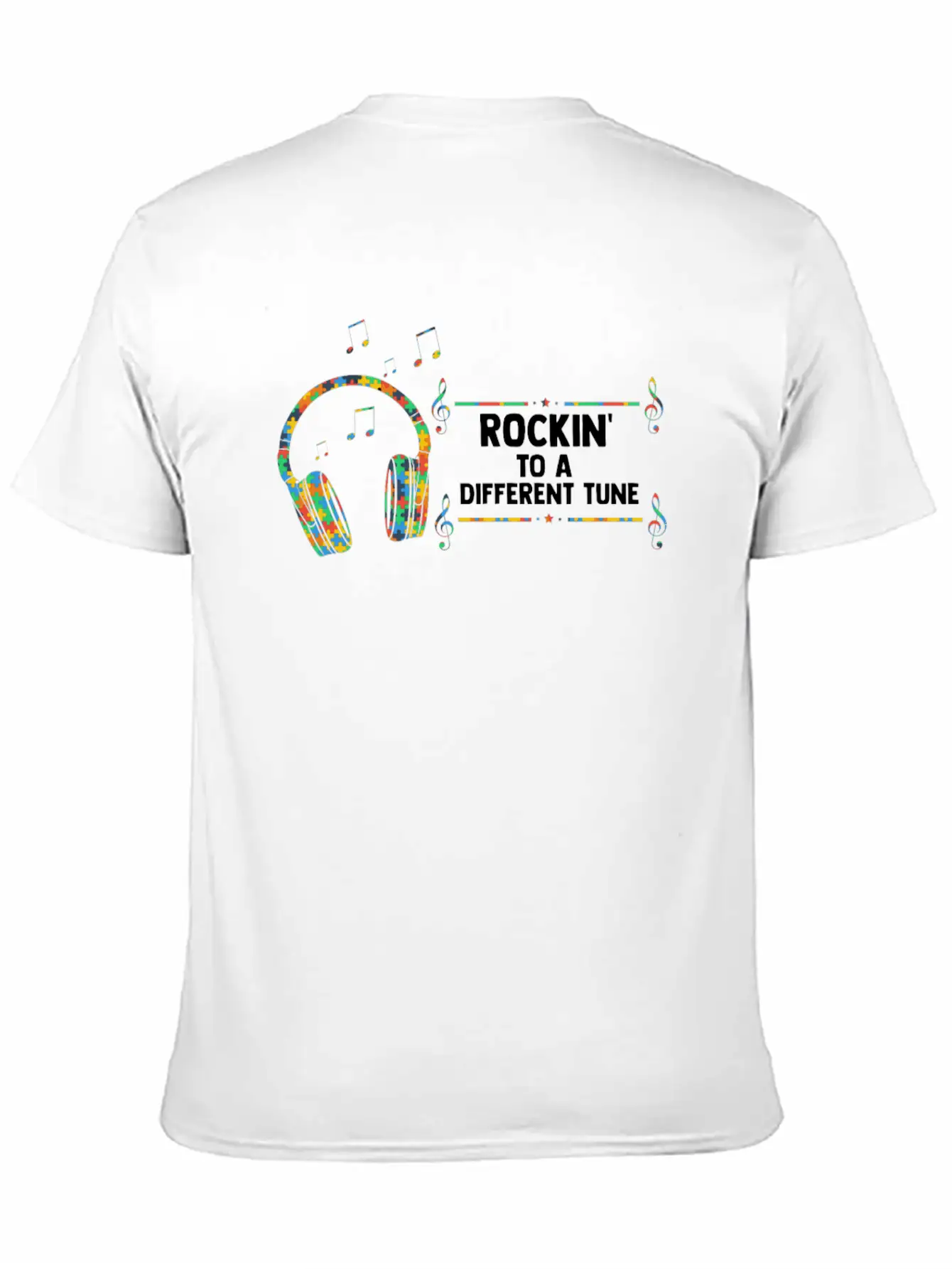Novelty Autism Awareness Disorders Sympathy Unisex Casual T-Shirt – Clean Design For Daily Comfort