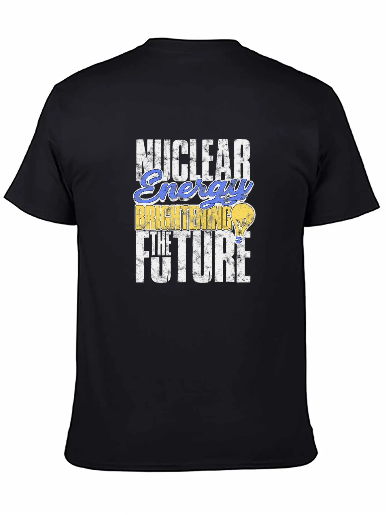 Nuclear Energy: Brightening The Future - Nuclear Basic Graphic T-Shirt – Daily Comfort In Soft Cotton