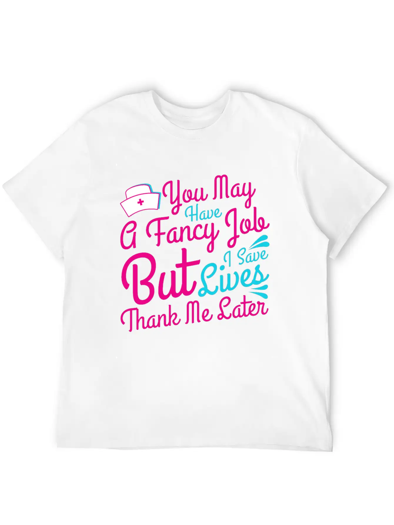 Nurse Hospital Gift I Nursing Student Costume Modern Fit Casual T-Shirt – Clean And Versatile Design