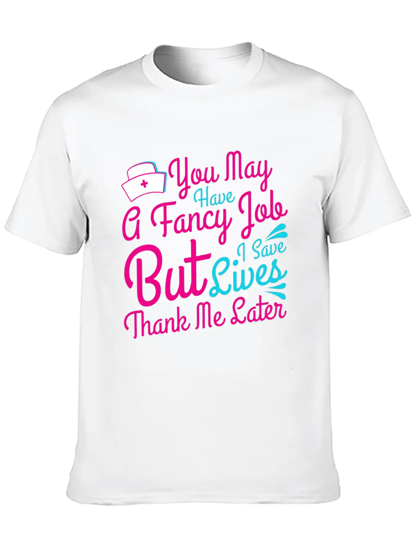 Nurse Hospital Gift I Nursing Student Costume Modern Fit Casual T-Shirt – Clean And Versatile Design