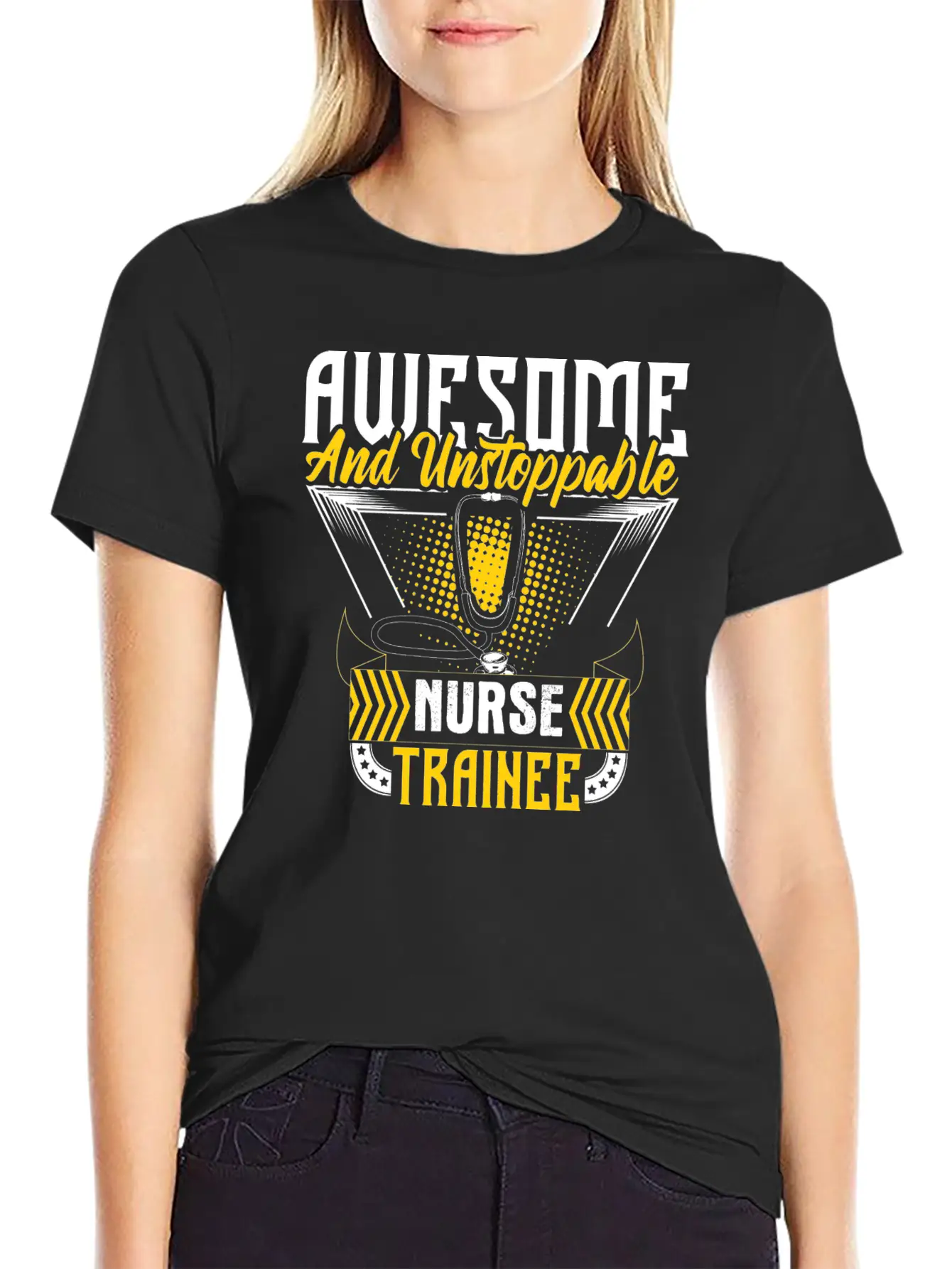 Nurse In Training Hospital Essential Cotton Tee For Daily Outfits – Unisex Style