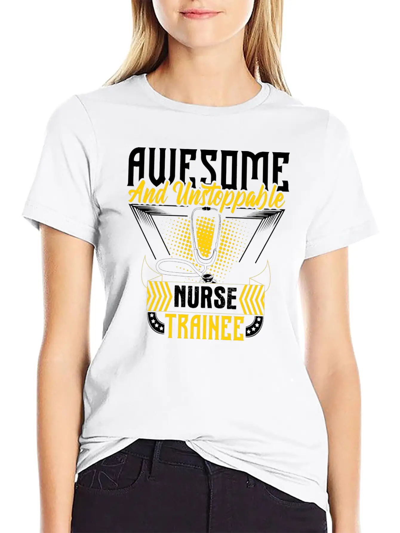 Nurse In Training Hospital Essential Cotton Tee For Daily Outfits – Unisex Style