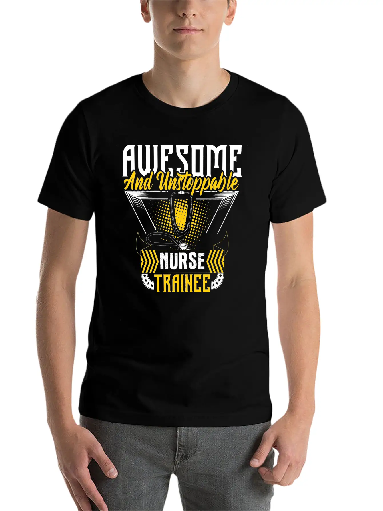 Nurse In Training Hospital Essential Cotton Tee For Daily Outfits – Unisex Style