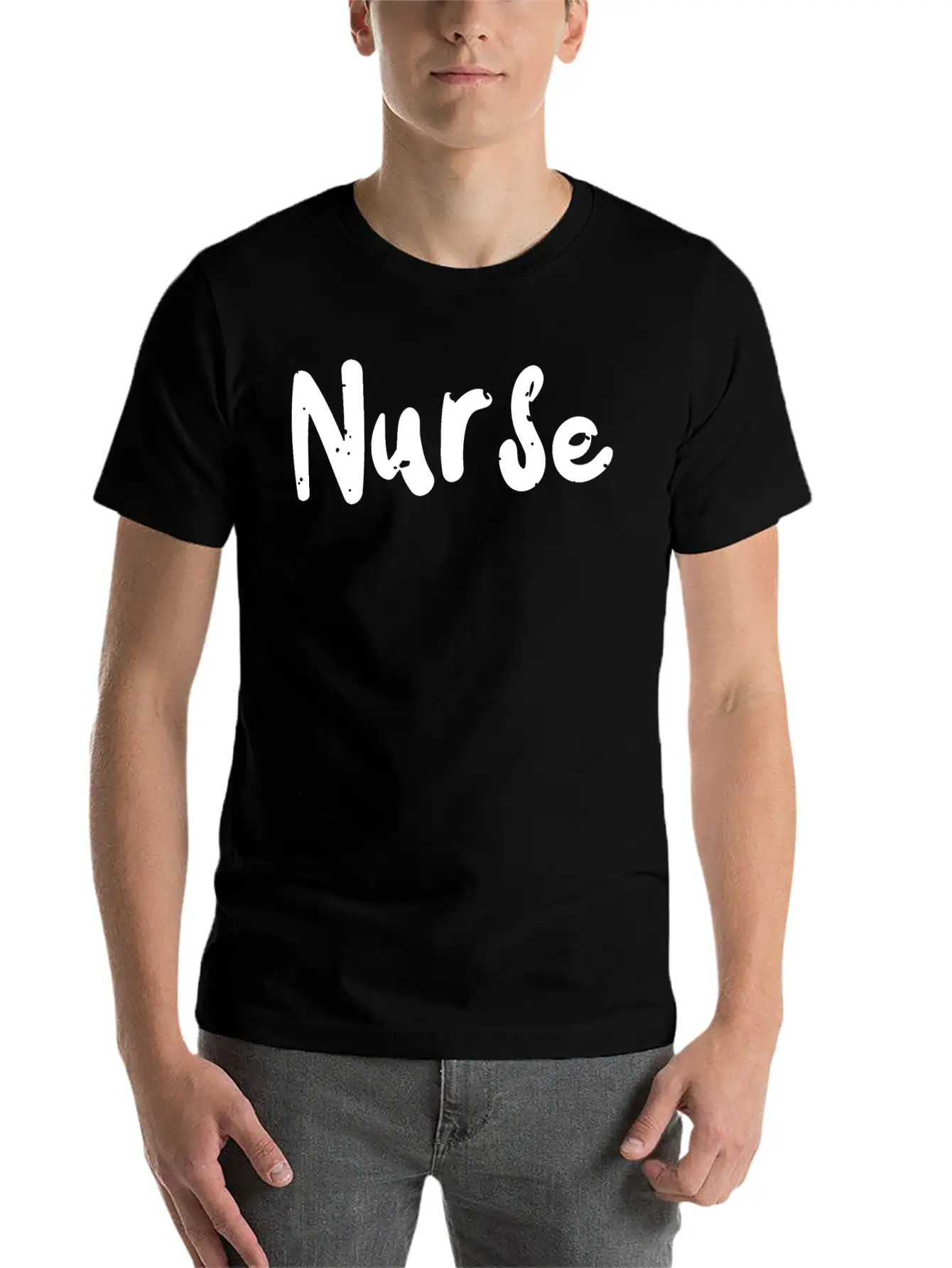 Nurse - Nurse Modern Fit Casual T-Shirt – Clean And Versatile Design