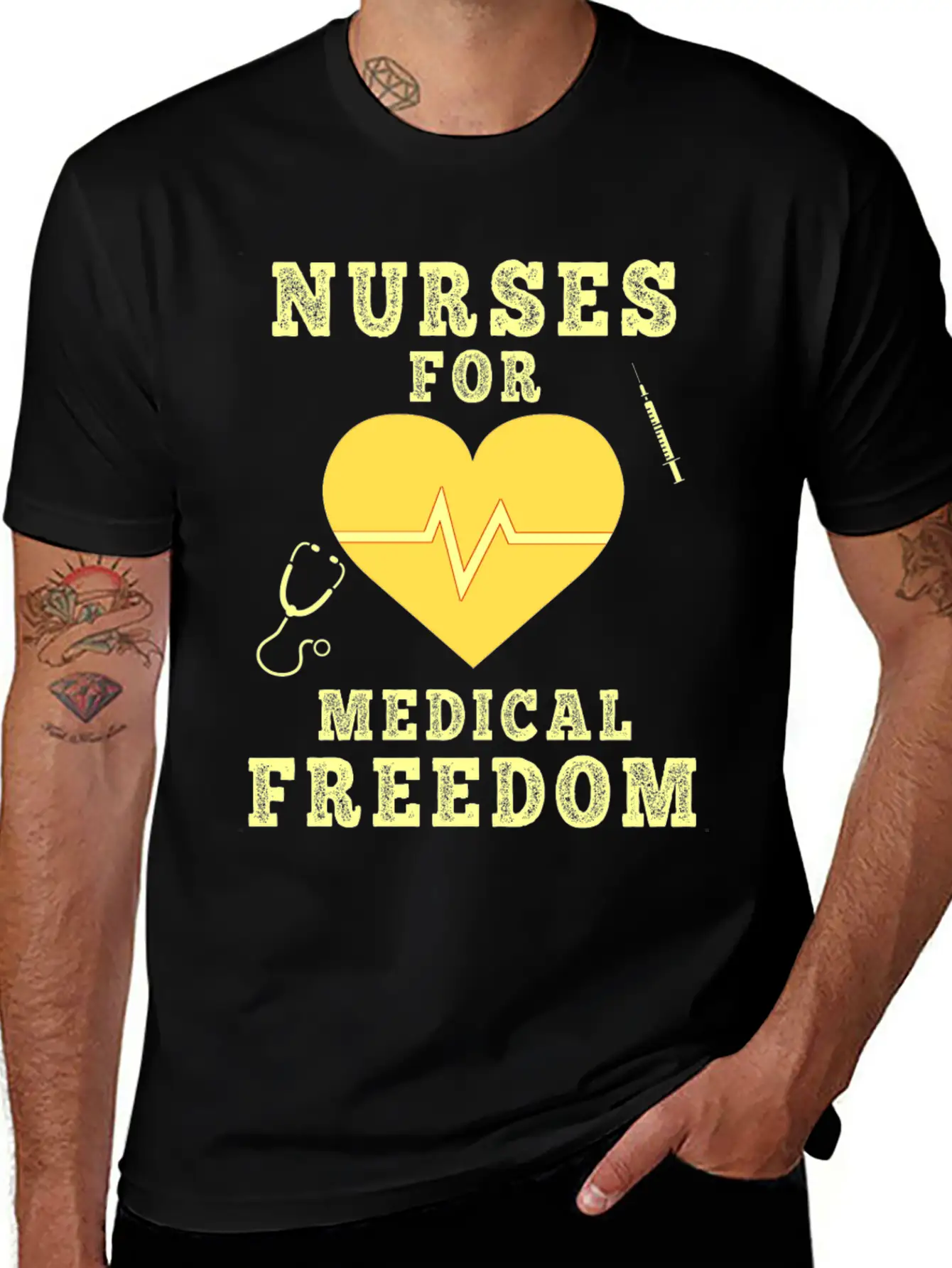 Nurse Nursing Cool Hospital Gift Modern Fit Casual T-Shirt – Clean And Versatile Design