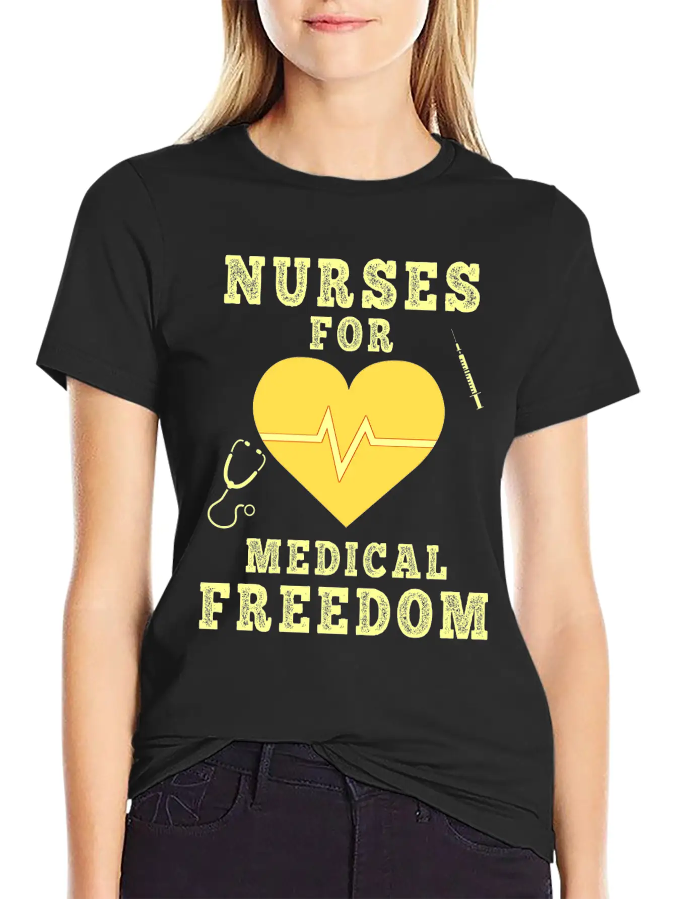Nurse Nursing Cool Hospital Gift Modern Fit Casual T-Shirt – Clean And Versatile Design