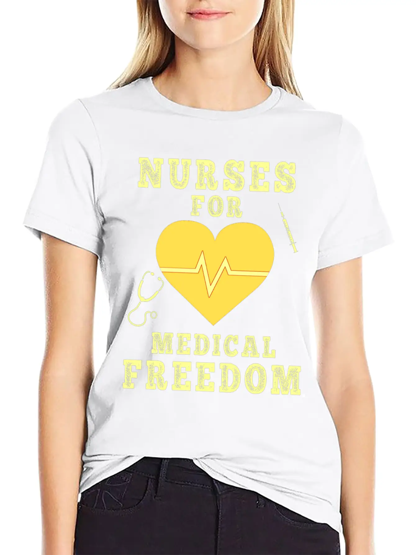 Nurse Nursing Cool Hospital Gift Modern Fit Casual T-Shirt – Clean And Versatile Design